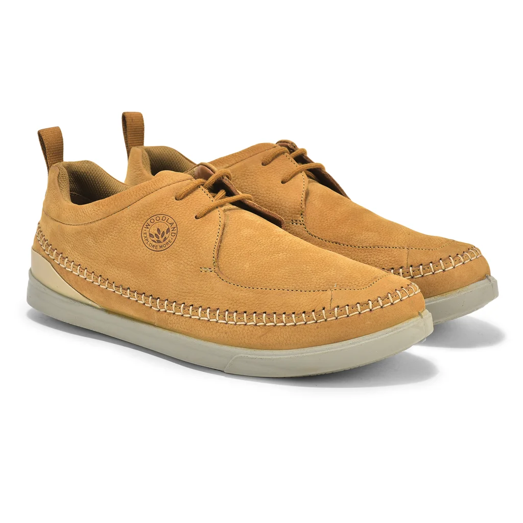 Camel  Mens Casual Laces Shoes - Thumbnail 6