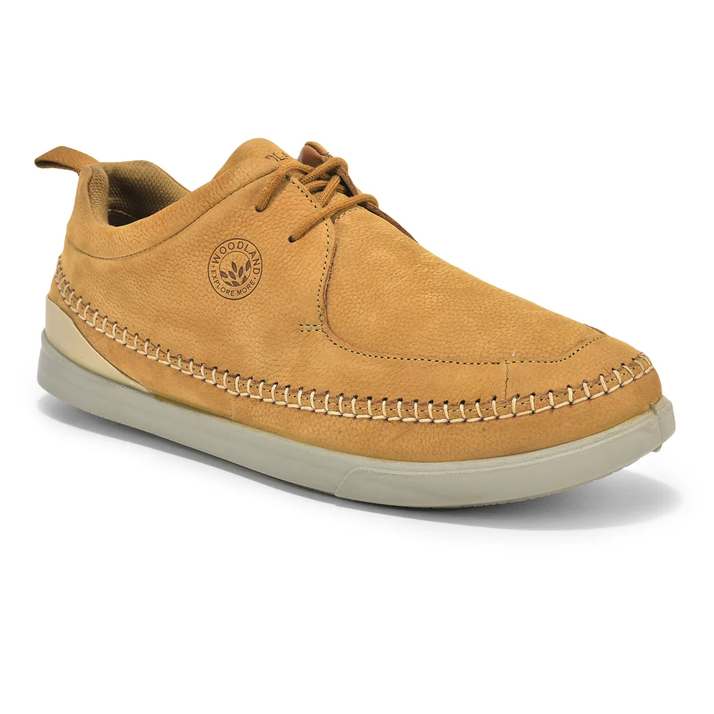 Camel  Mens Casual Laces Shoes - Thumbnail 8