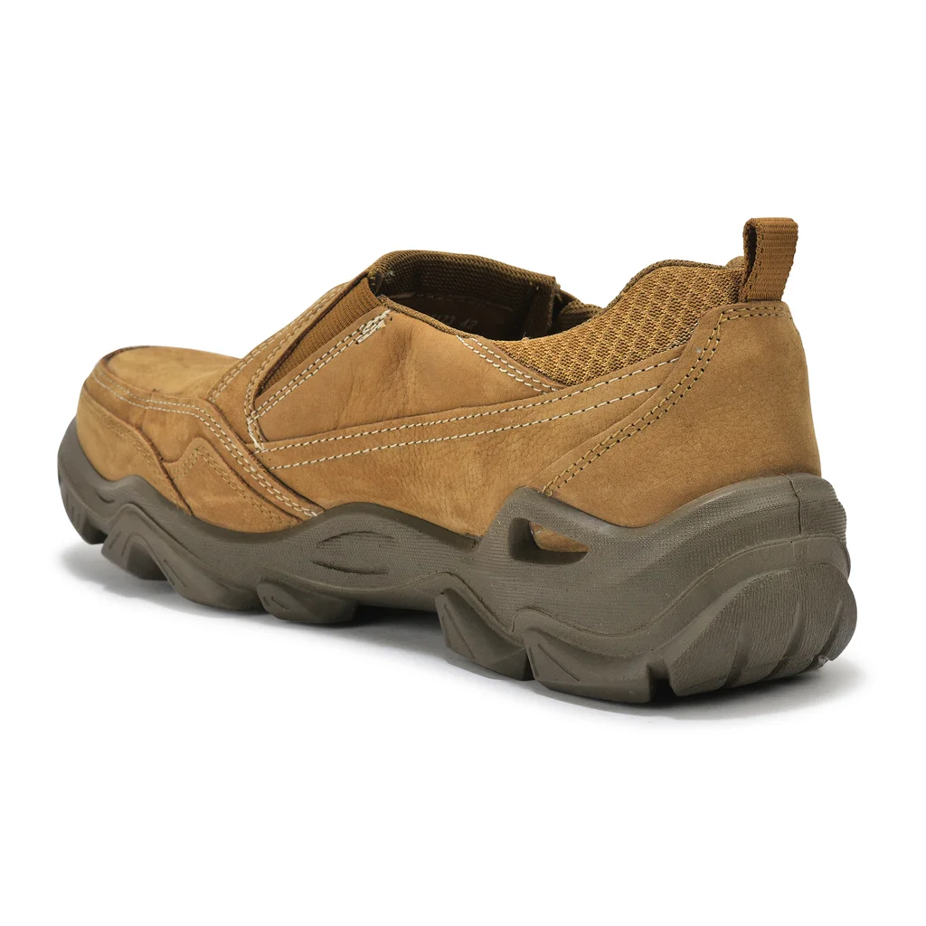 Camel casual slip-on shoes for men - Thumbnail 5