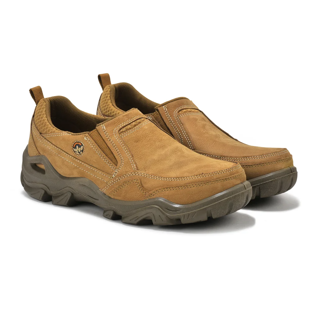 Camel casual slip-on shoes for men - Thumbnail 6