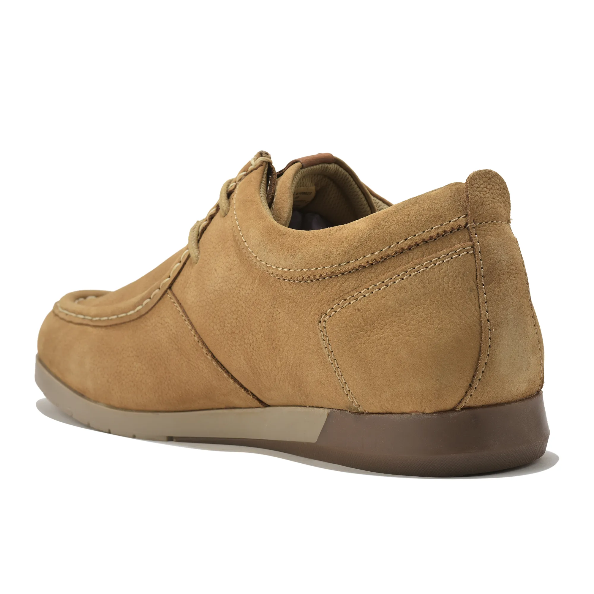 Woodland Softy Camel Casual Lace Up Shoes - Thumbnail 7