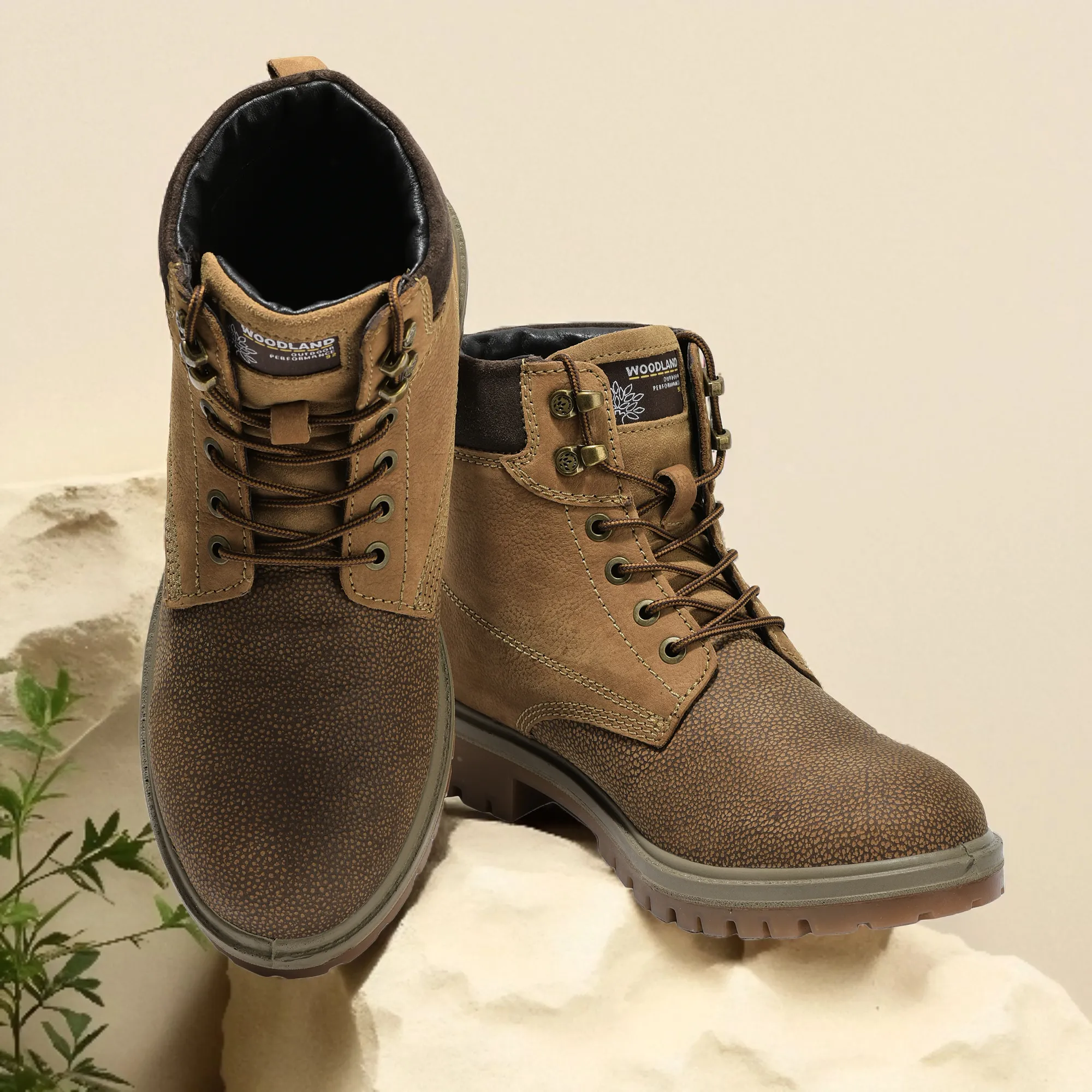 Woodland Camel Nubuck PDM2 Men Boots - Thumbnail 9