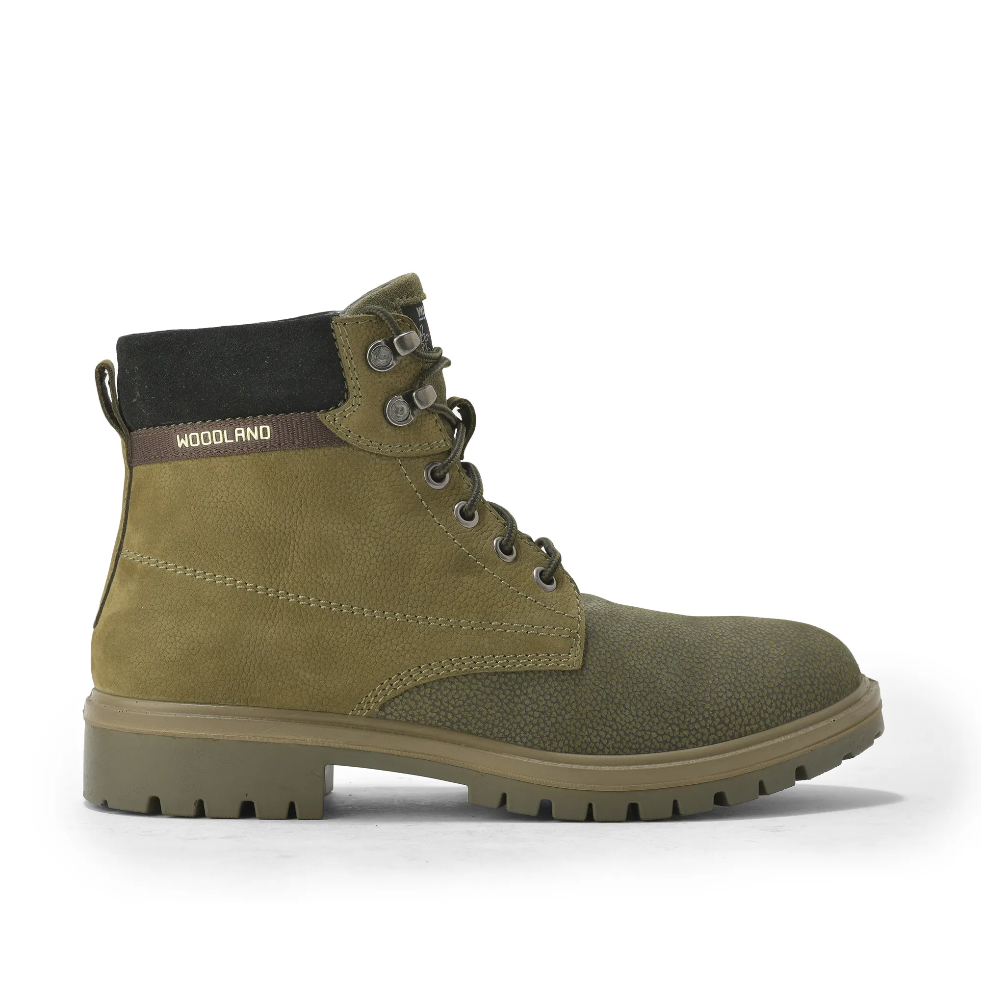 Woodland Olive Green Nubuck PDM2 Men Boots - Thumbnail 2
