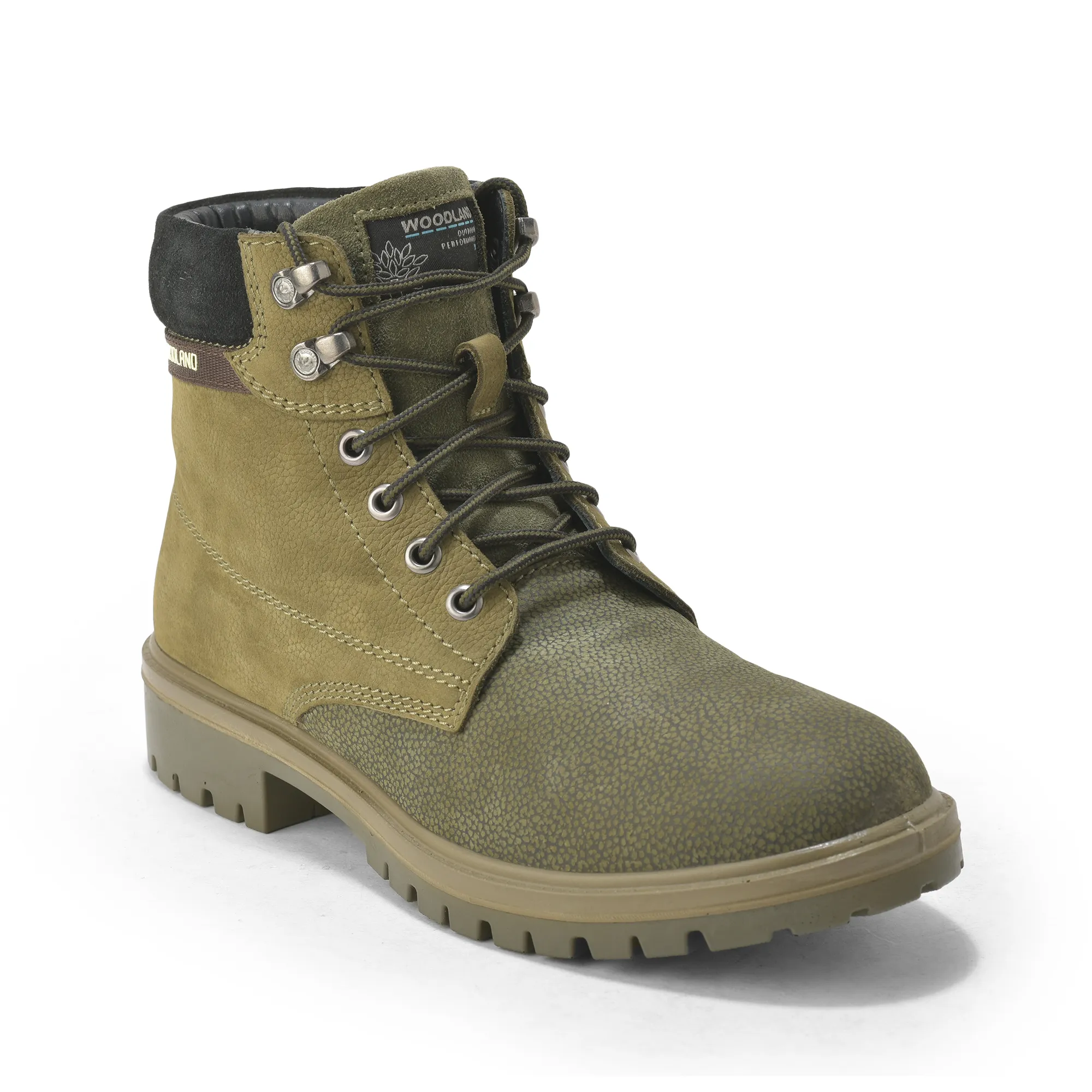Woodland Olive Green Nubuck PDM2 Men Boots - Thumbnail 3