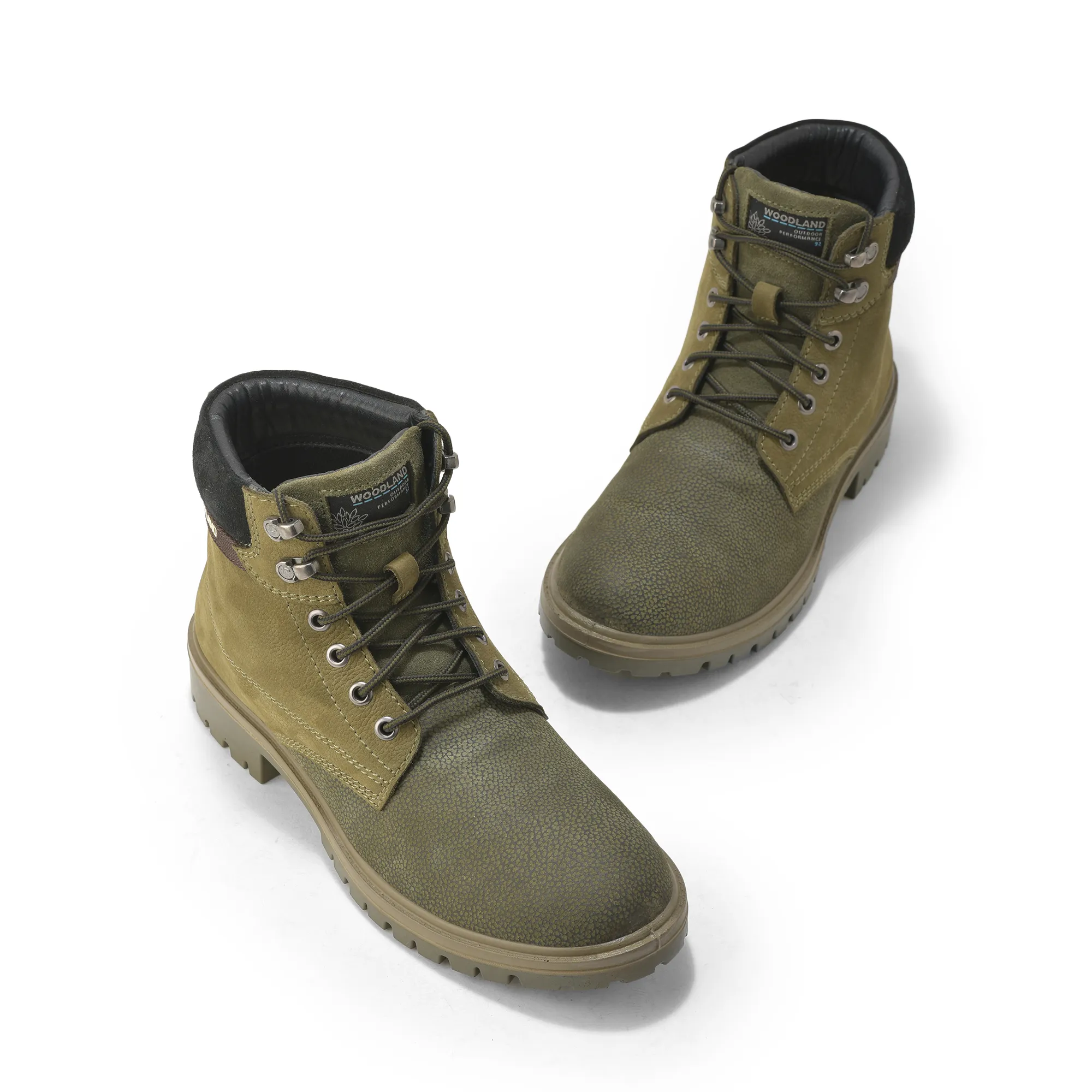 Woodland Olive Green Nubuck PDM2 Men Boots - Thumbnail 4