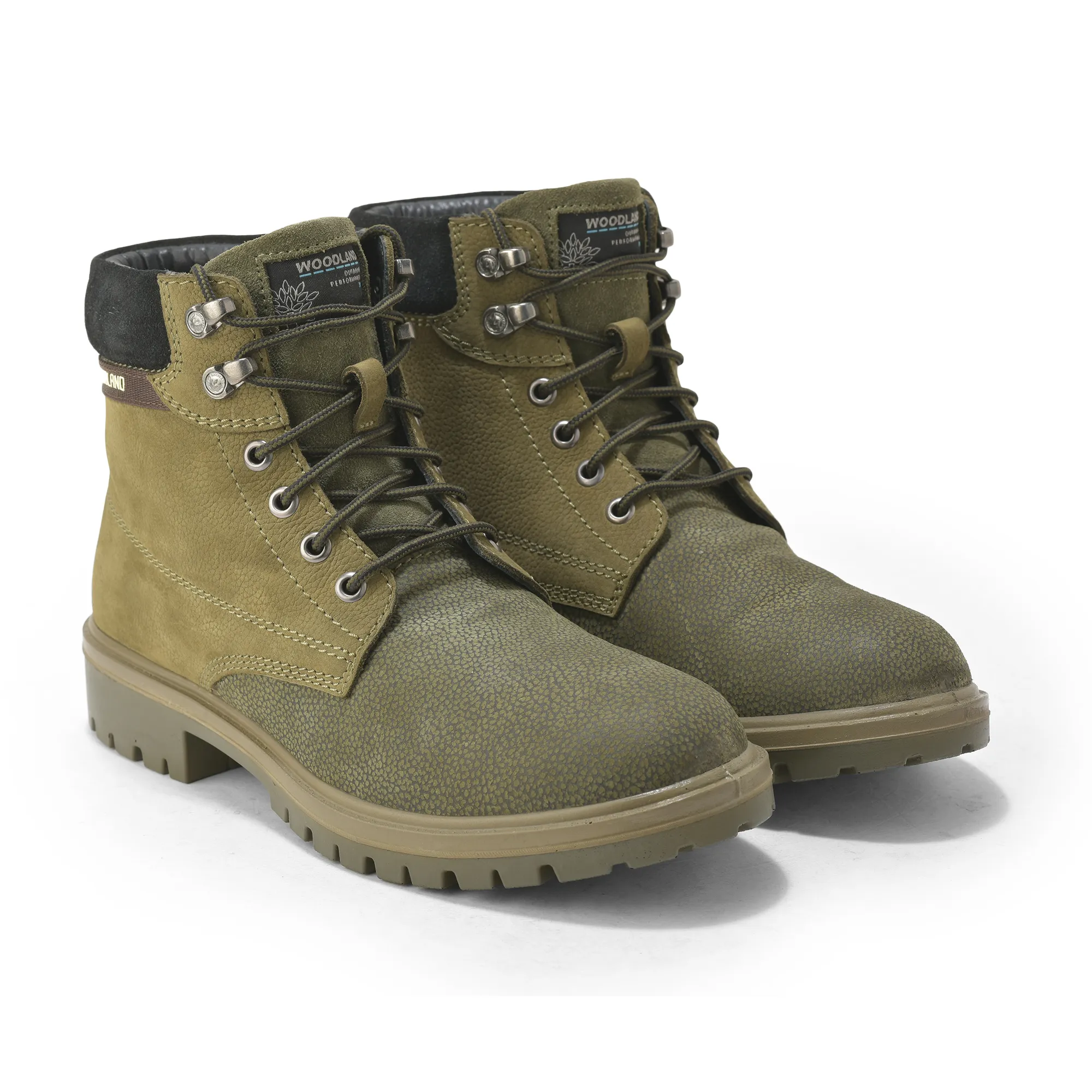 Woodland Olive Green Nubuck PDM2 Men Boots - Thumbnail 8