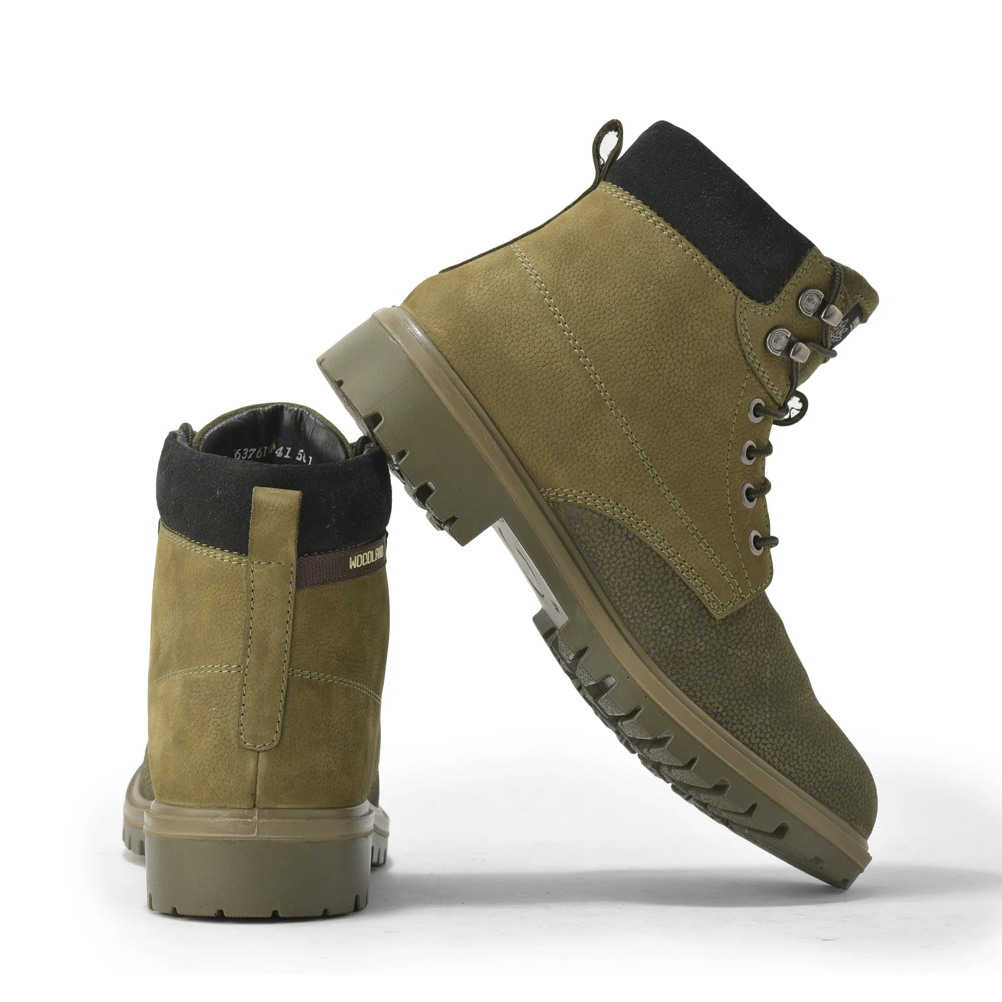 Woodland Olive Green Nubuck PDM2 Men Boots - Thumbnail 10