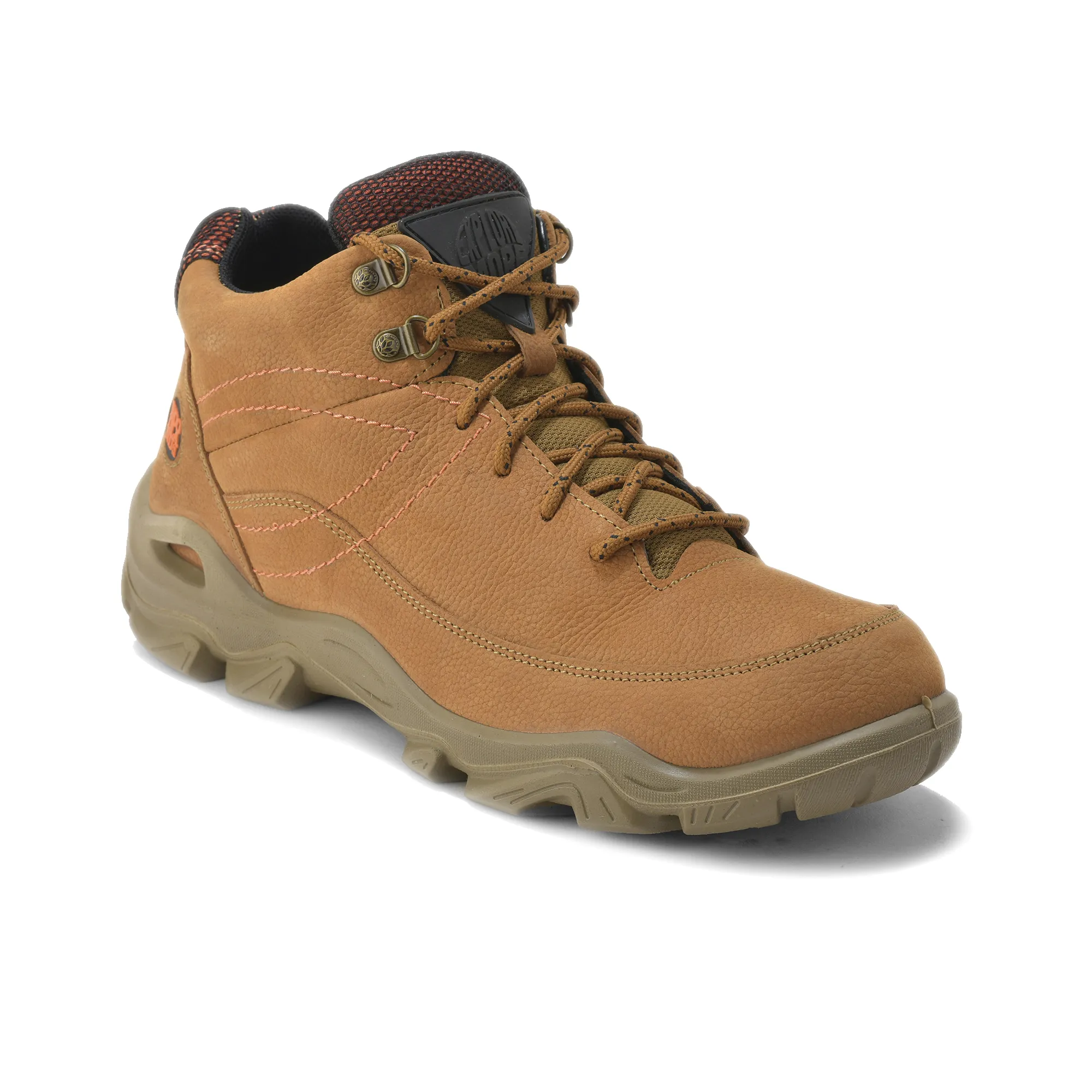 Woodland Camel Mens Casual Lace-up Shoes - Thumbnail 3