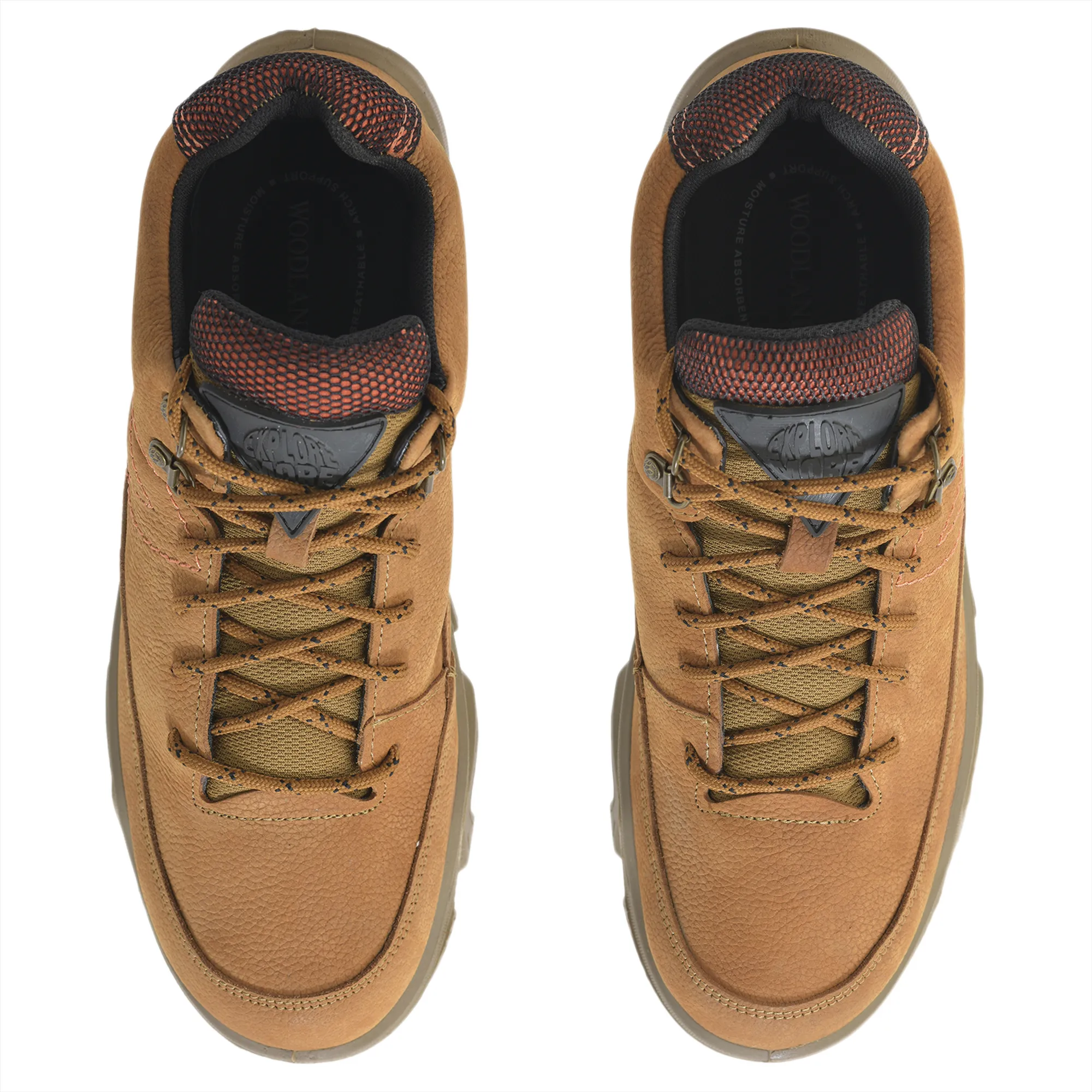 Woodland Camel Mens Casual Lace-up Shoes - Thumbnail 5