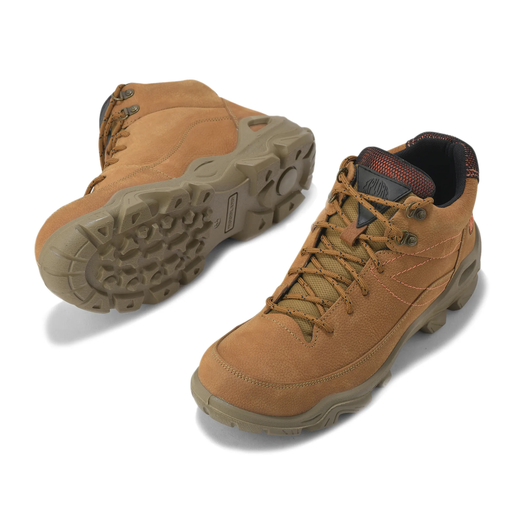 Woodland Camel Mens Casual Lace-up Shoes - Thumbnail 6
