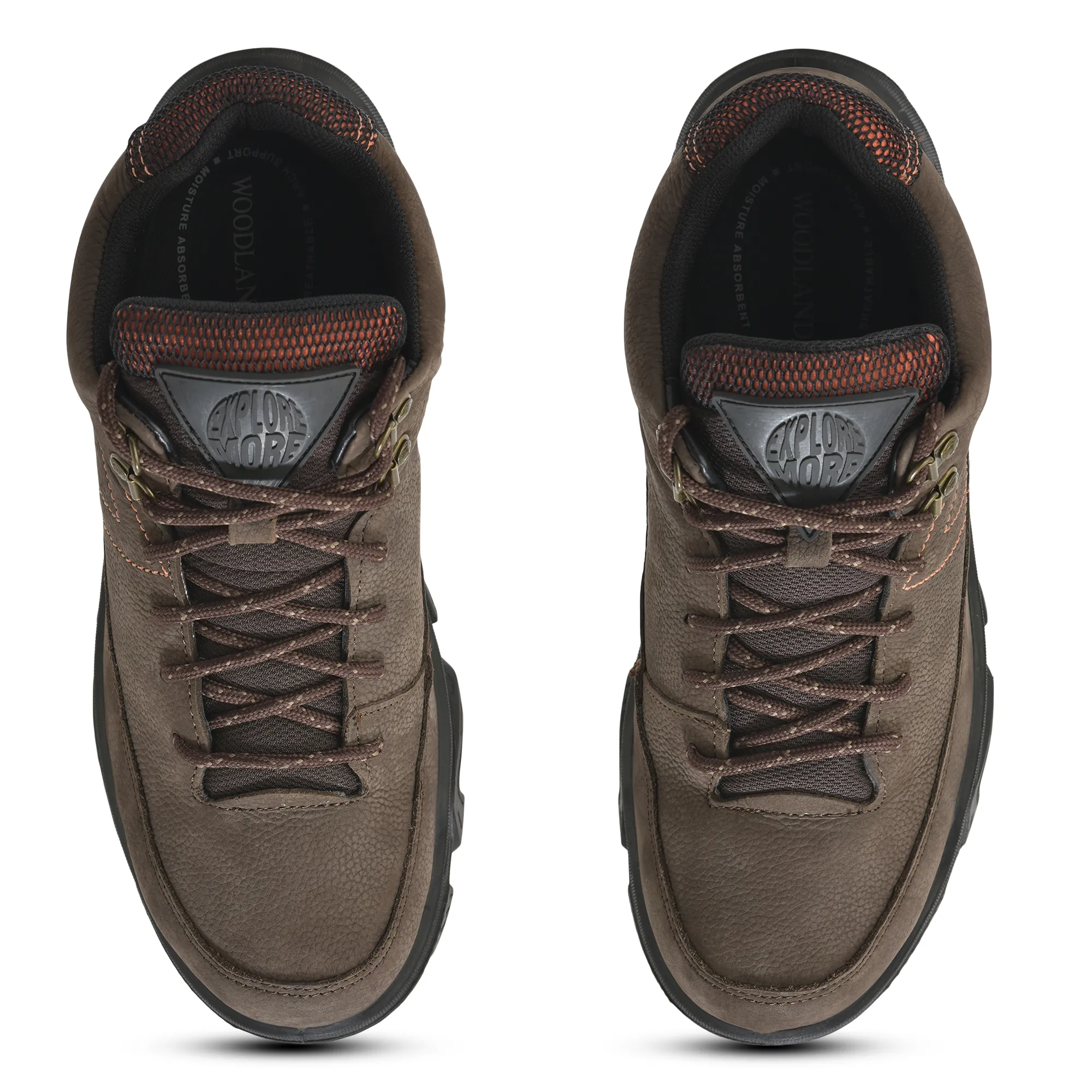 Woodland Brown Mens Casual Lace-up Shoes - Thumbnail 5