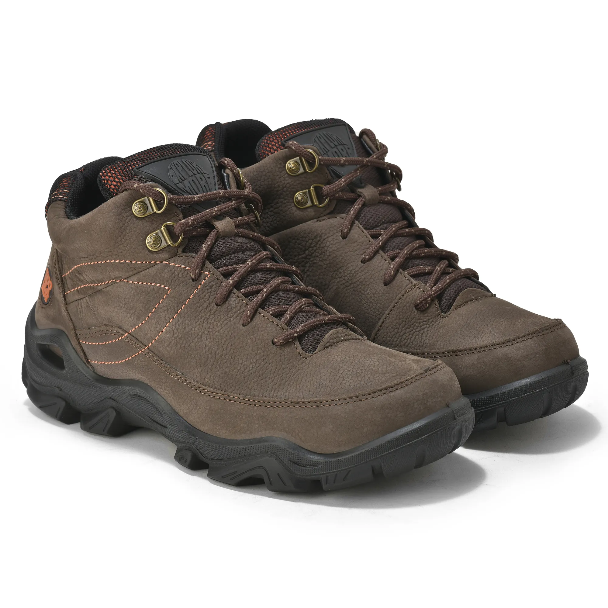 Woodland Brown Mens Casual Lace-up Shoes - Thumbnail 8