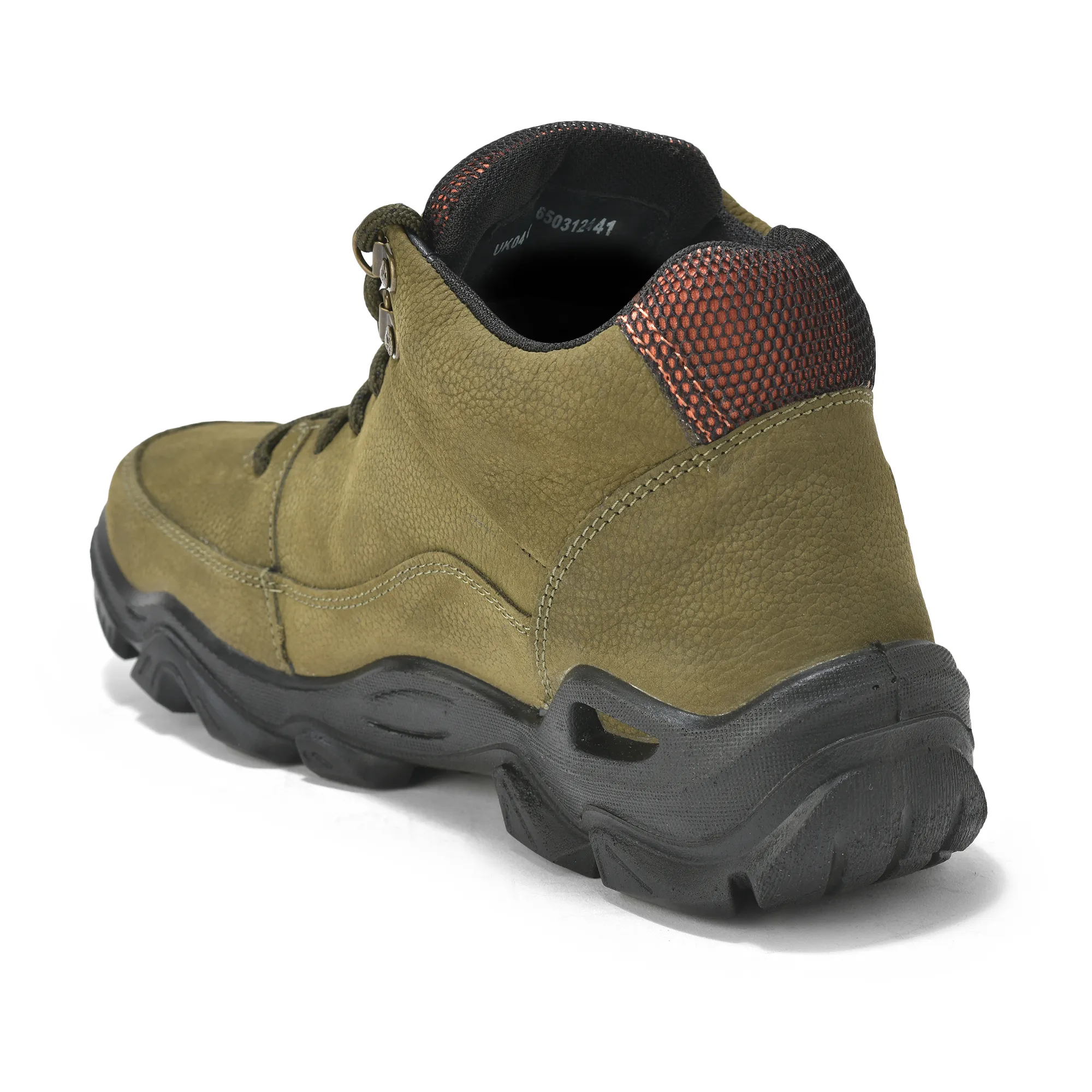 Woodland Olive Green  Mens Casual Lace-up Shoes - Thumbnail 7