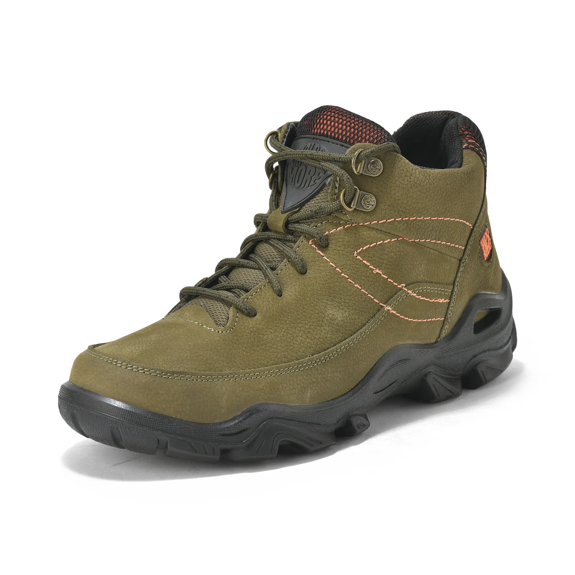 Woodland Olive Green  Mens Casual Lace-up Shoes - Thumbnail 11