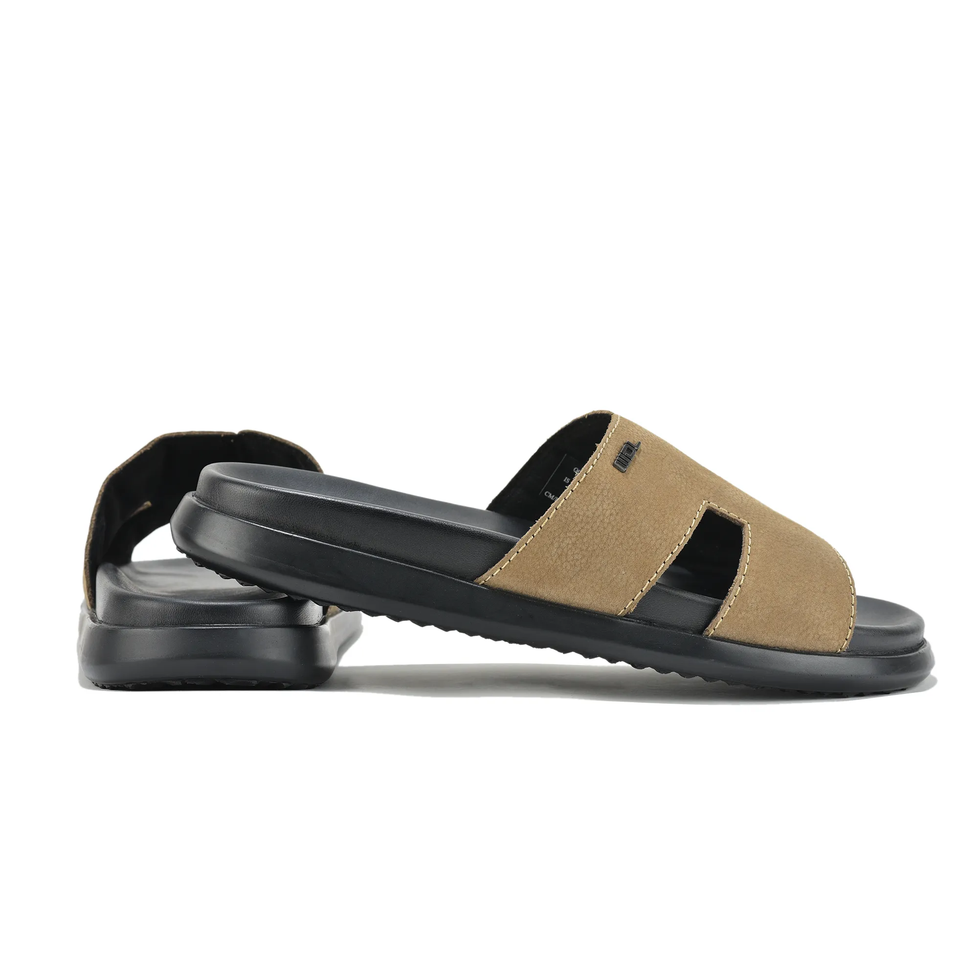 Woodland DKhaki Nubuk Men Slipper - Thumbnail 10