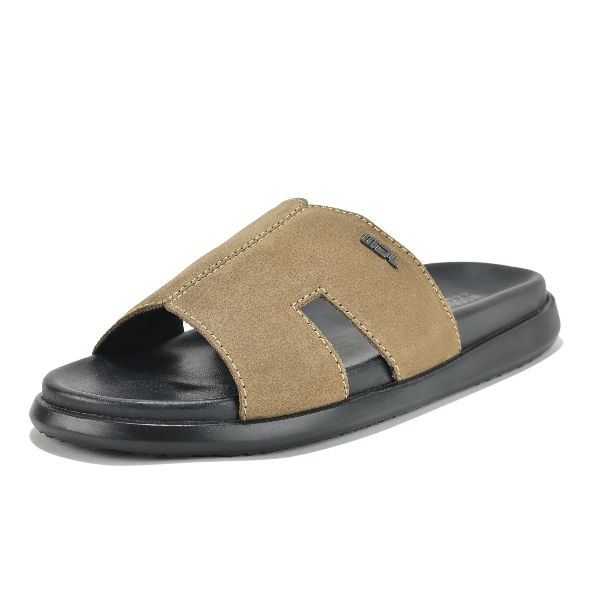 Woodland DKhaki Nubuk Men Slipper - Thumbnail 11