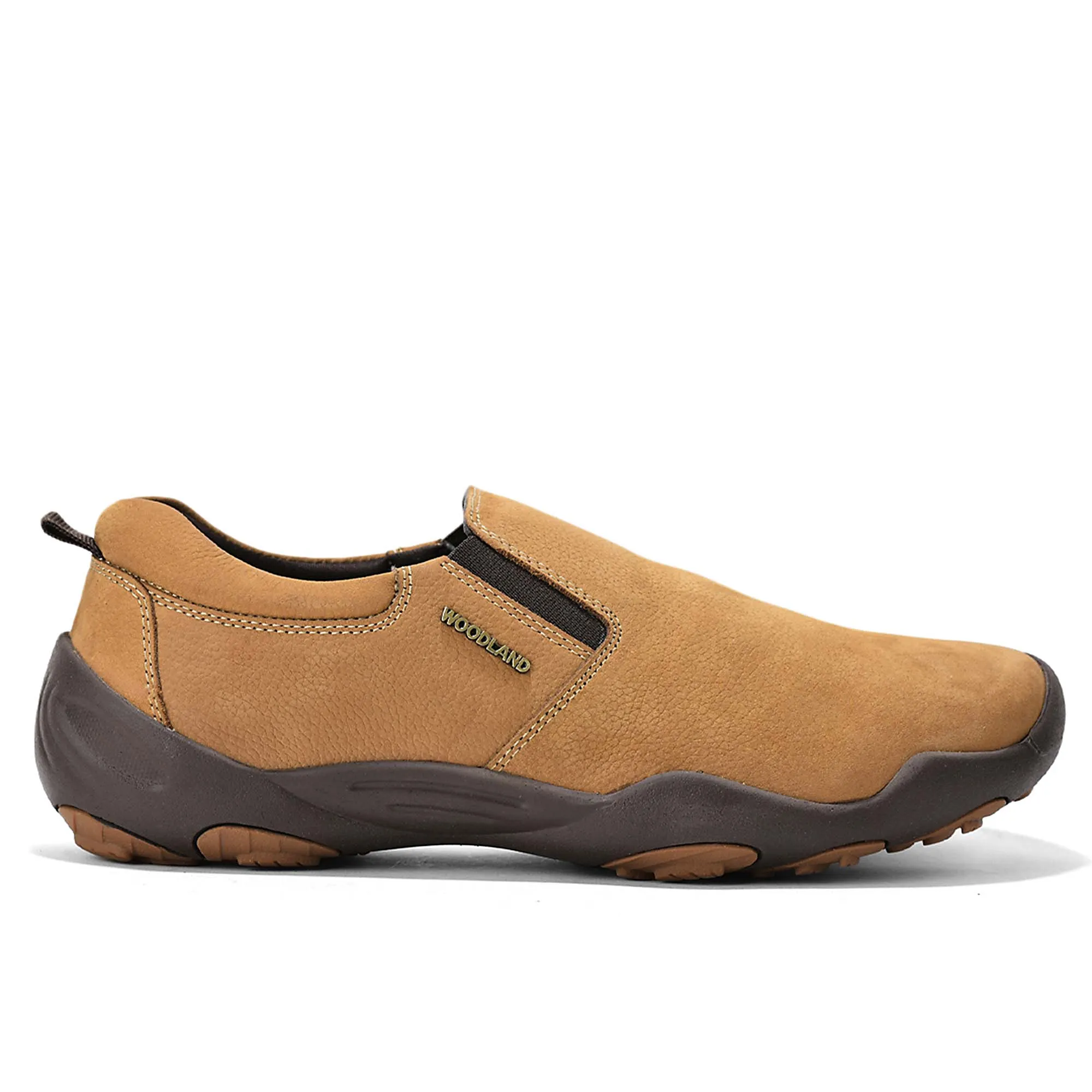 Woodland Men Camel Softy Print Casual Shoes 2