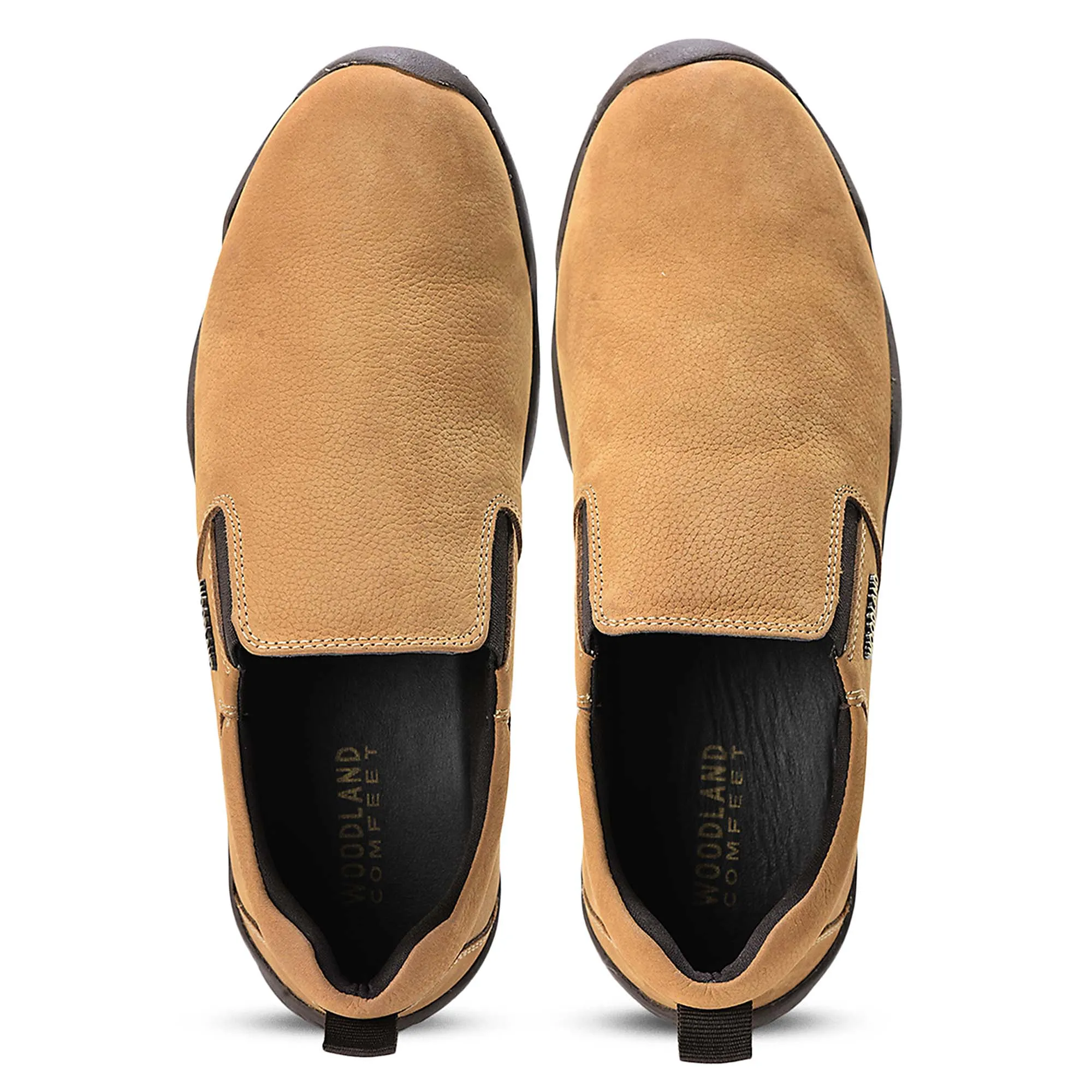 Woodland Men Camel Softy Print Casual Shoes 5