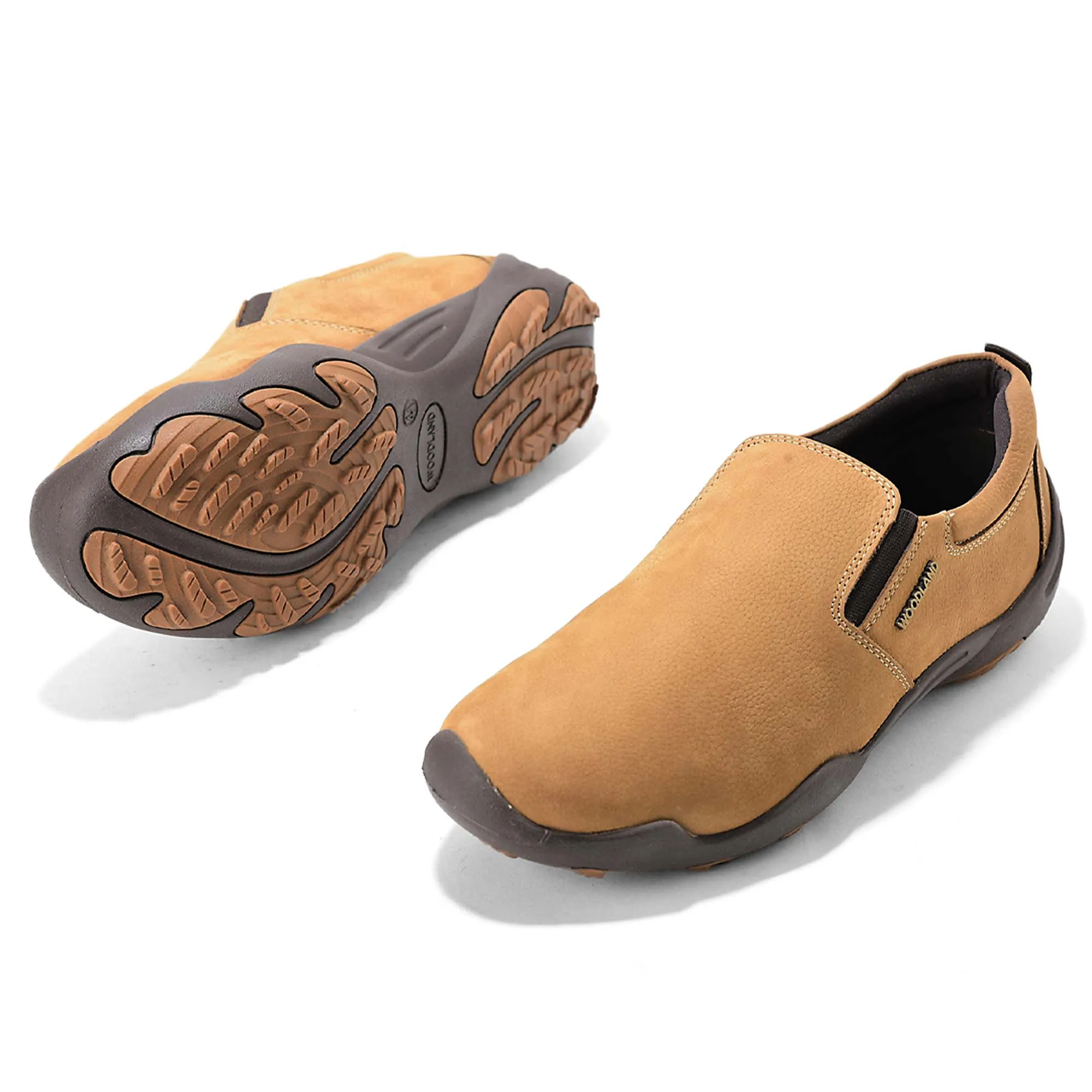 Woodland Men Camel Softy Print Casual Shoes 6
