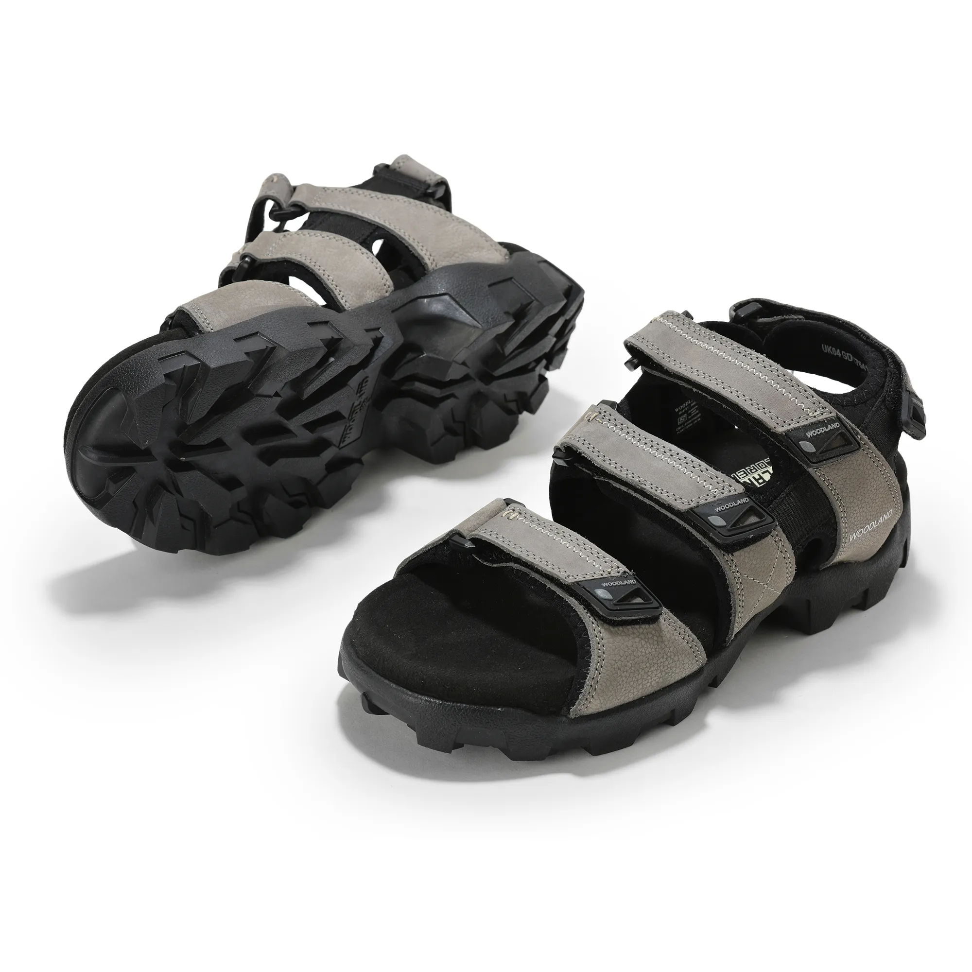Lightweight Active Grey Mens Sandals - Thumbnail 4