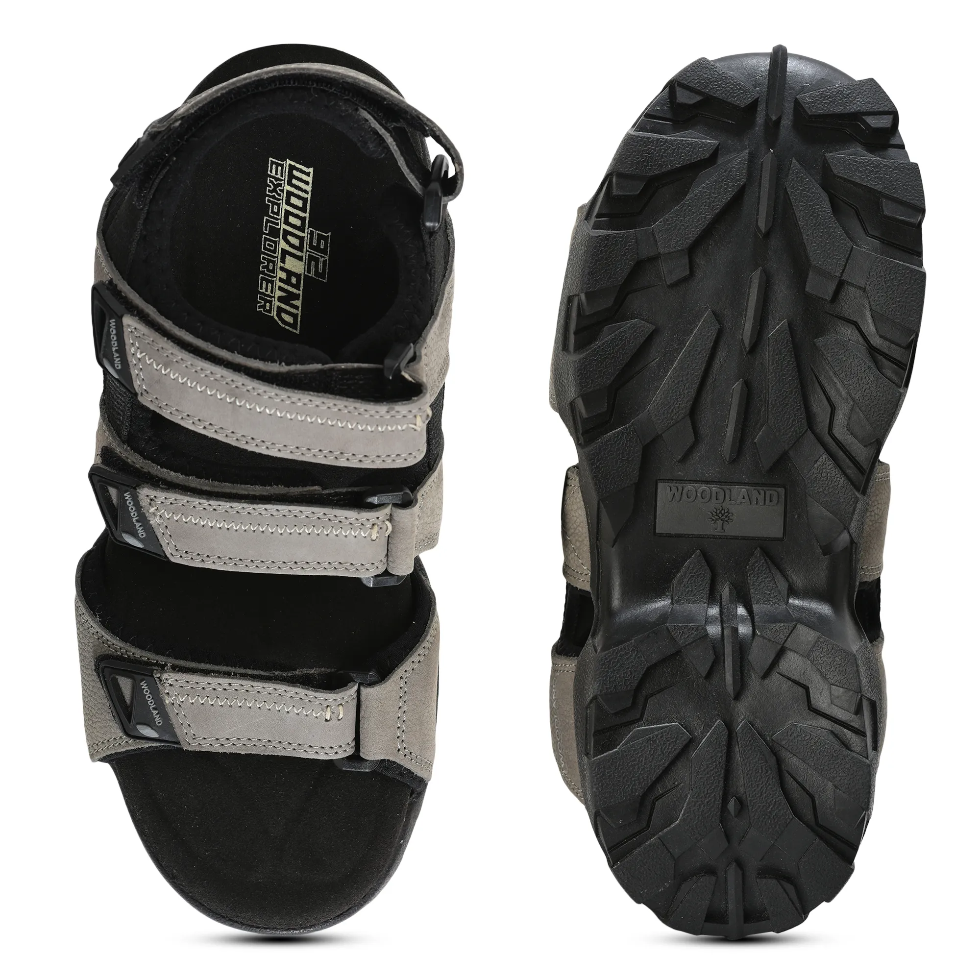 Lightweight Active Grey Mens Sandals - Thumbnail 7