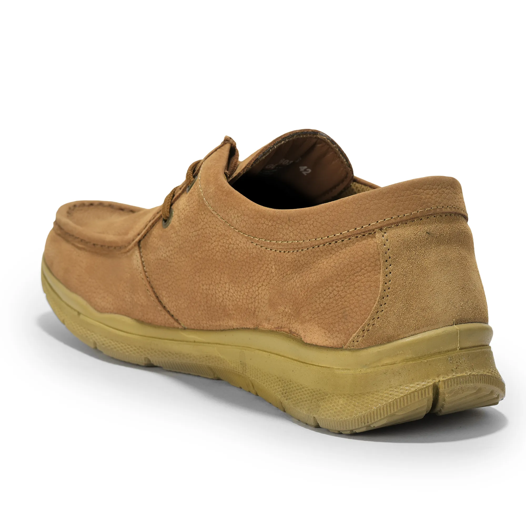 Woodland Camel Derby Mens Lace up Shoes - Thumbnail 5