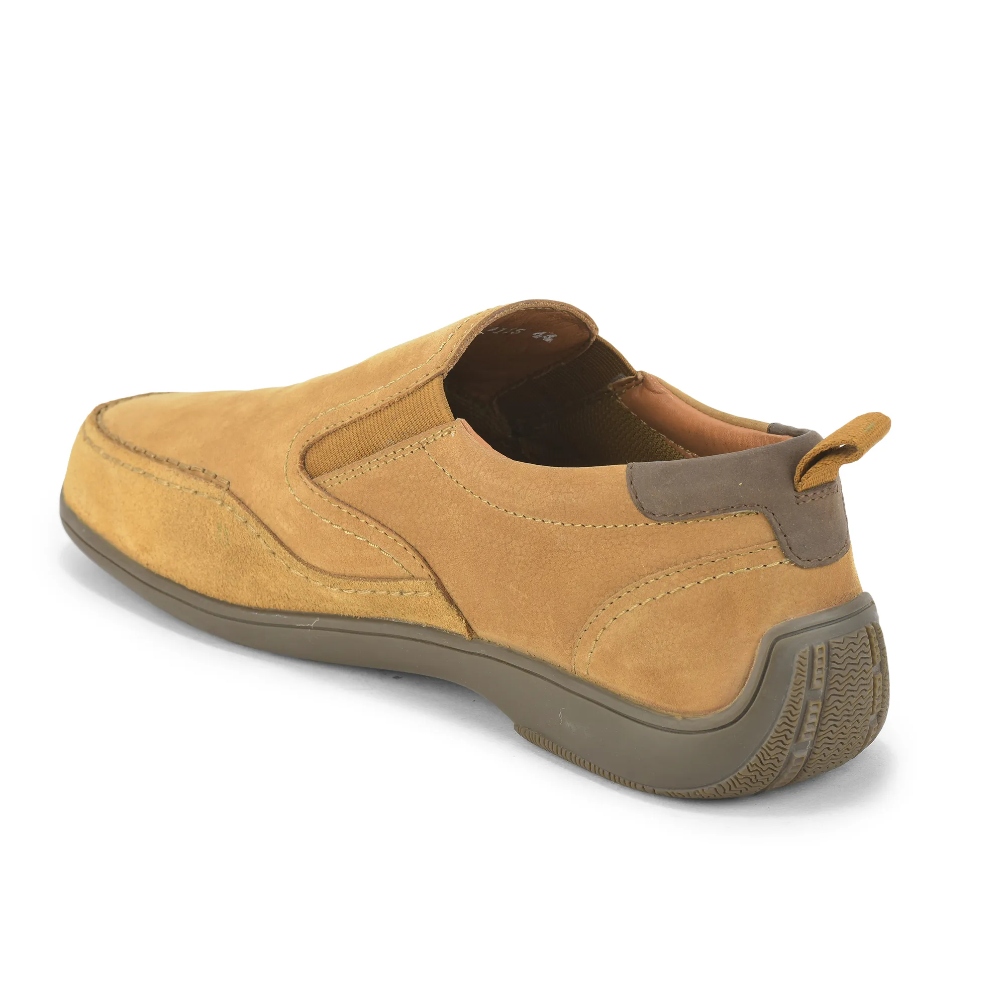 Woodland Men Camel Casual Slip On Shoes - Thumbnail 8