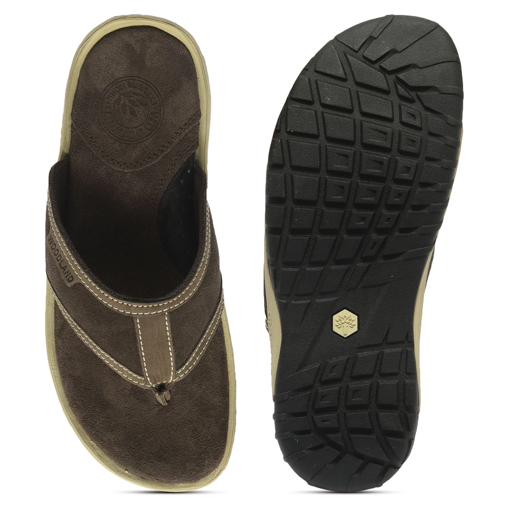 BROWN slipper for men - Thumbnail 7