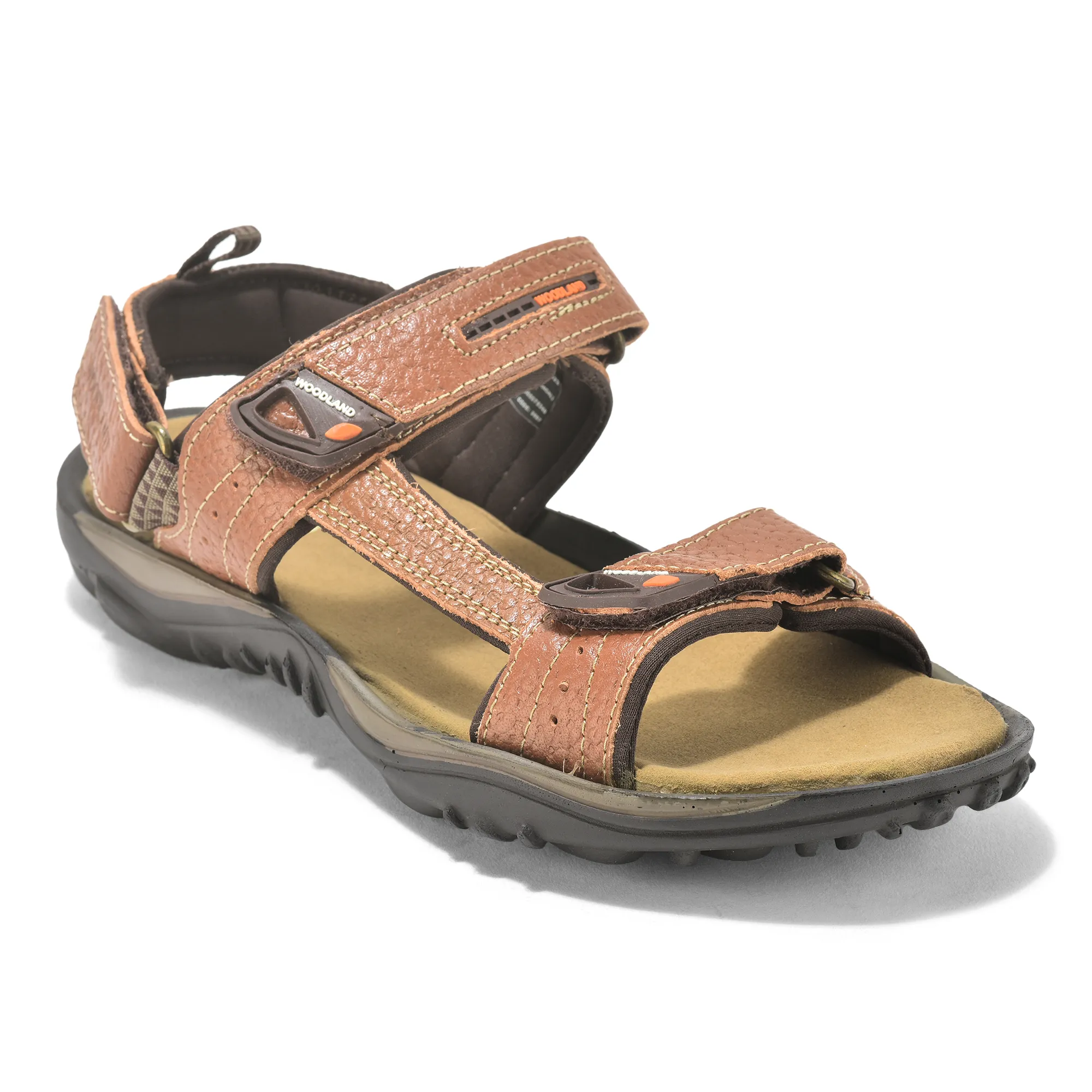 Softy Tan Sandal For Men - Thumbnail 3