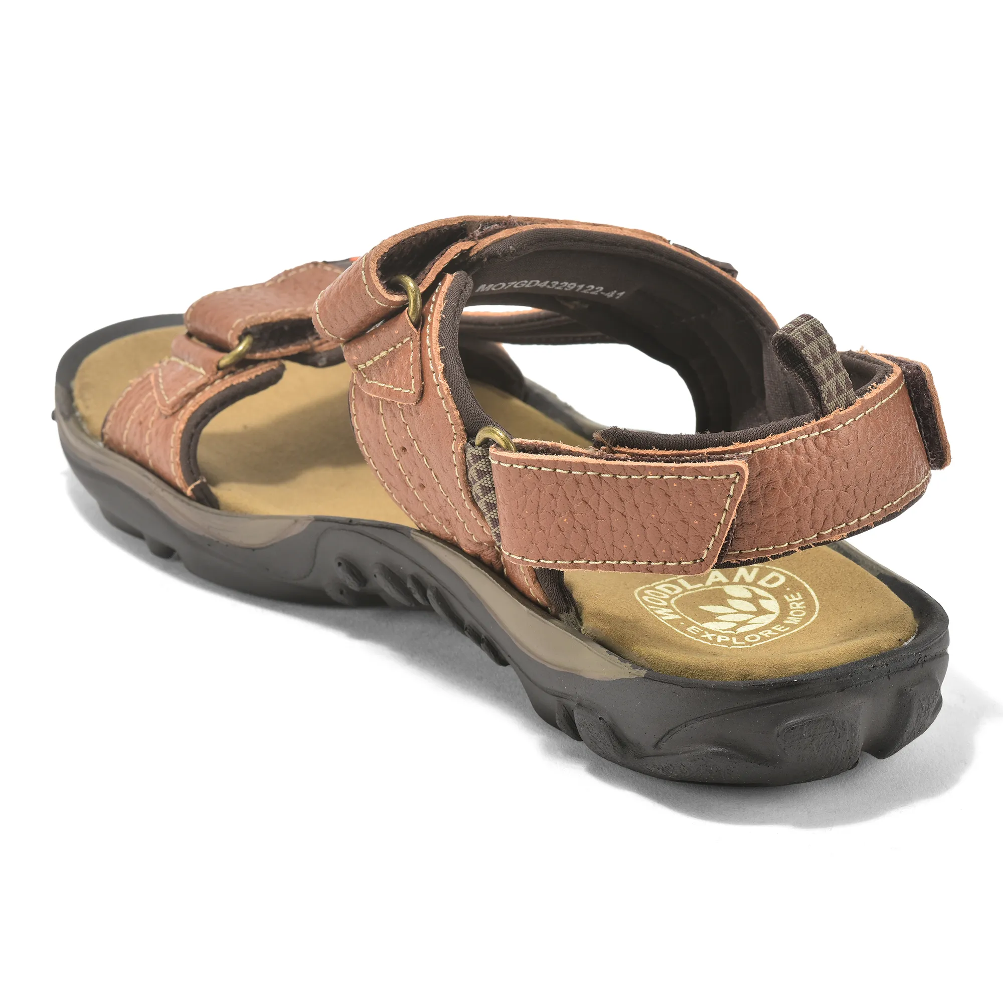 Softy Tan Sandal For Men - Thumbnail 6