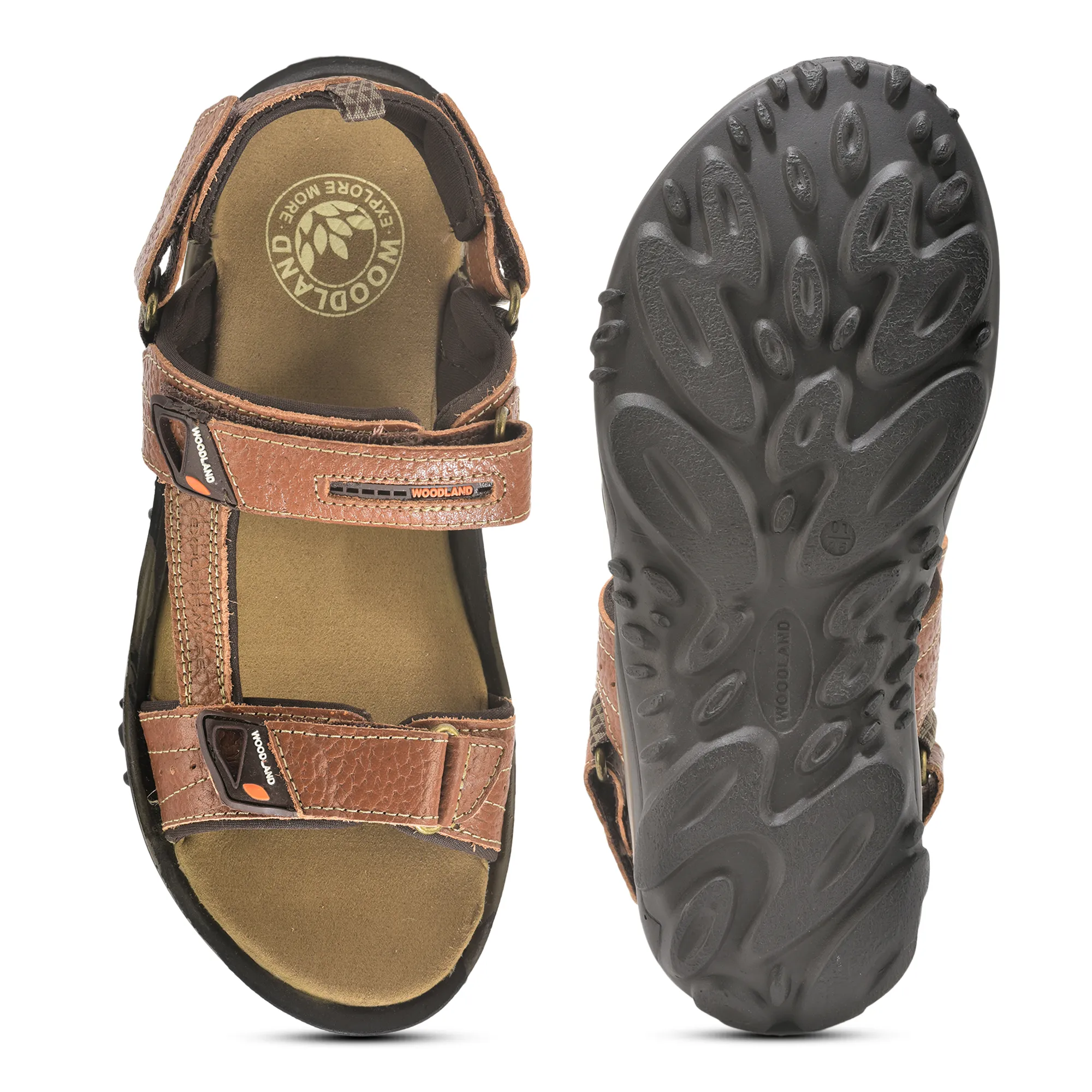 Softy Tan Sandal For Men - Thumbnail 8
