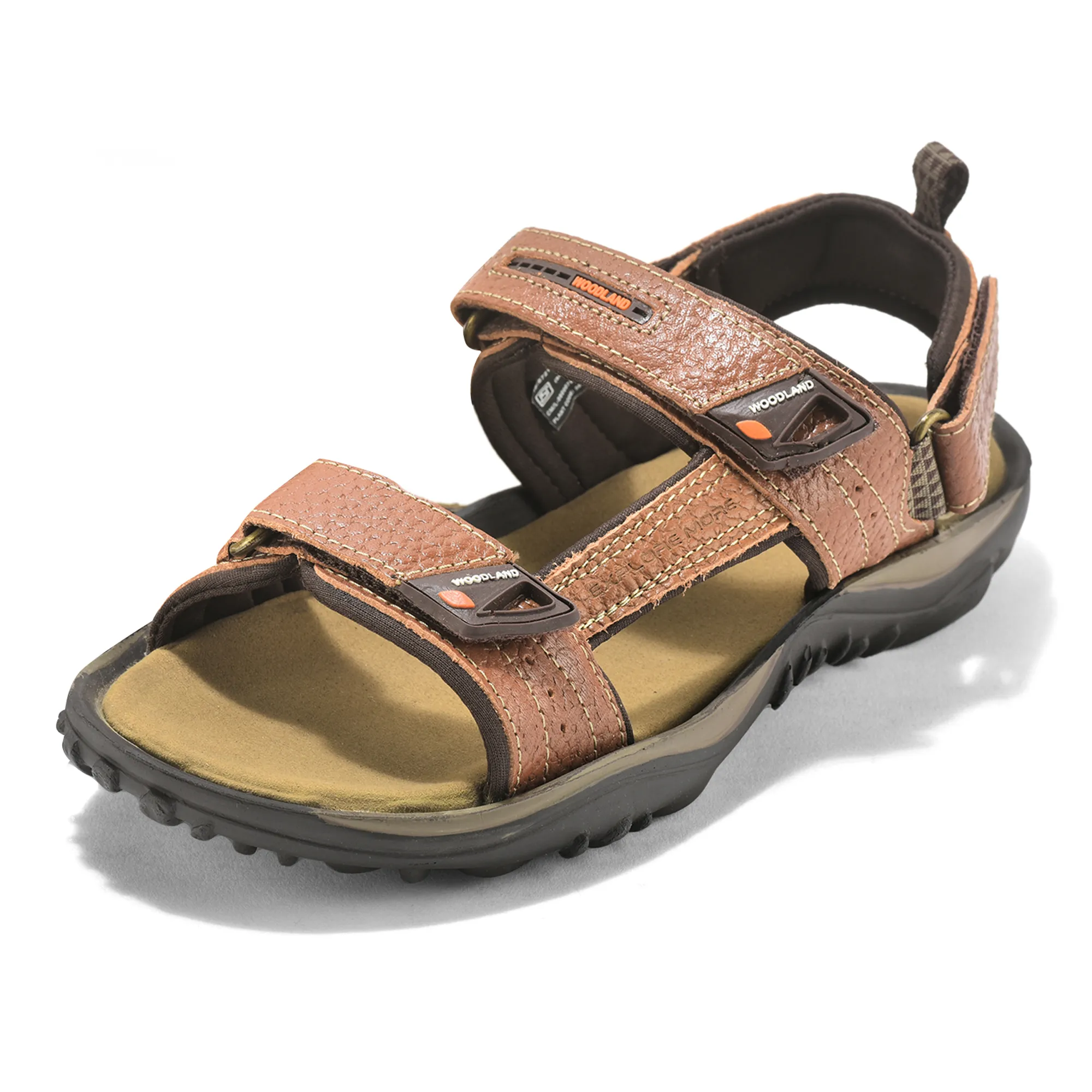 Softy Tan Sandal For Men - Thumbnail 11