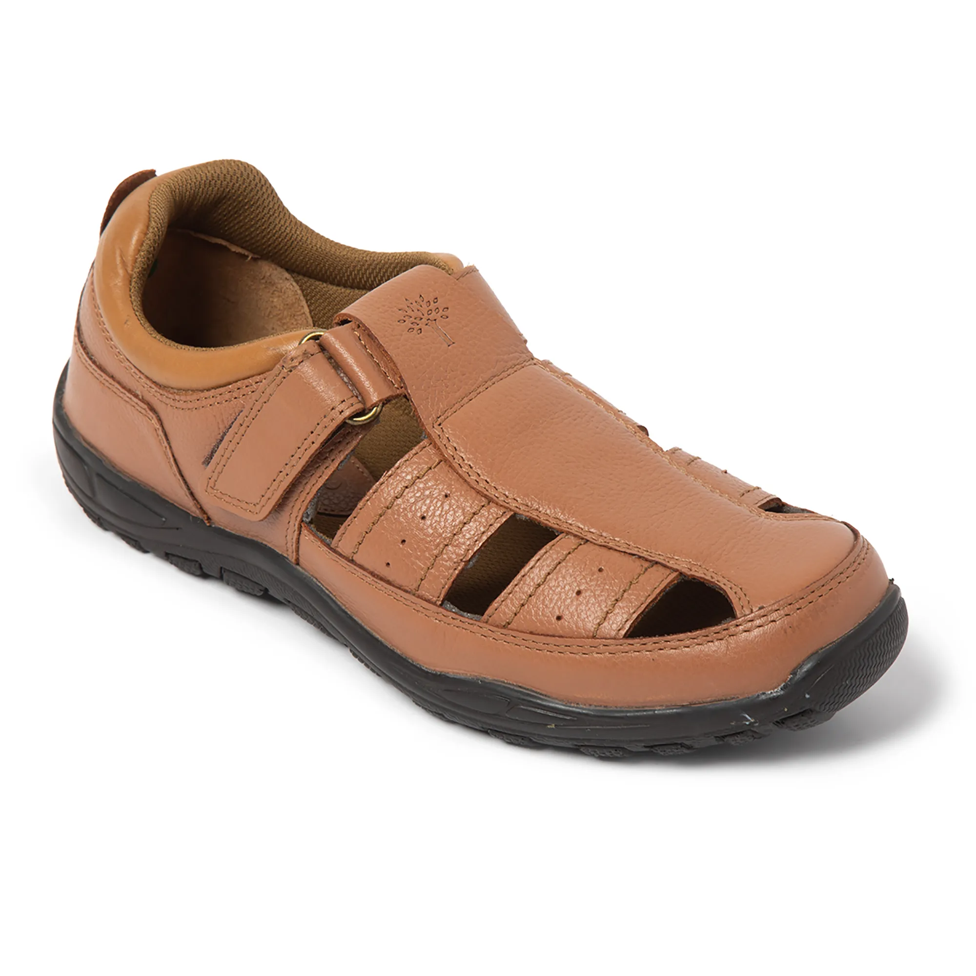 Tan Sandal For Men - Thumbnail 5