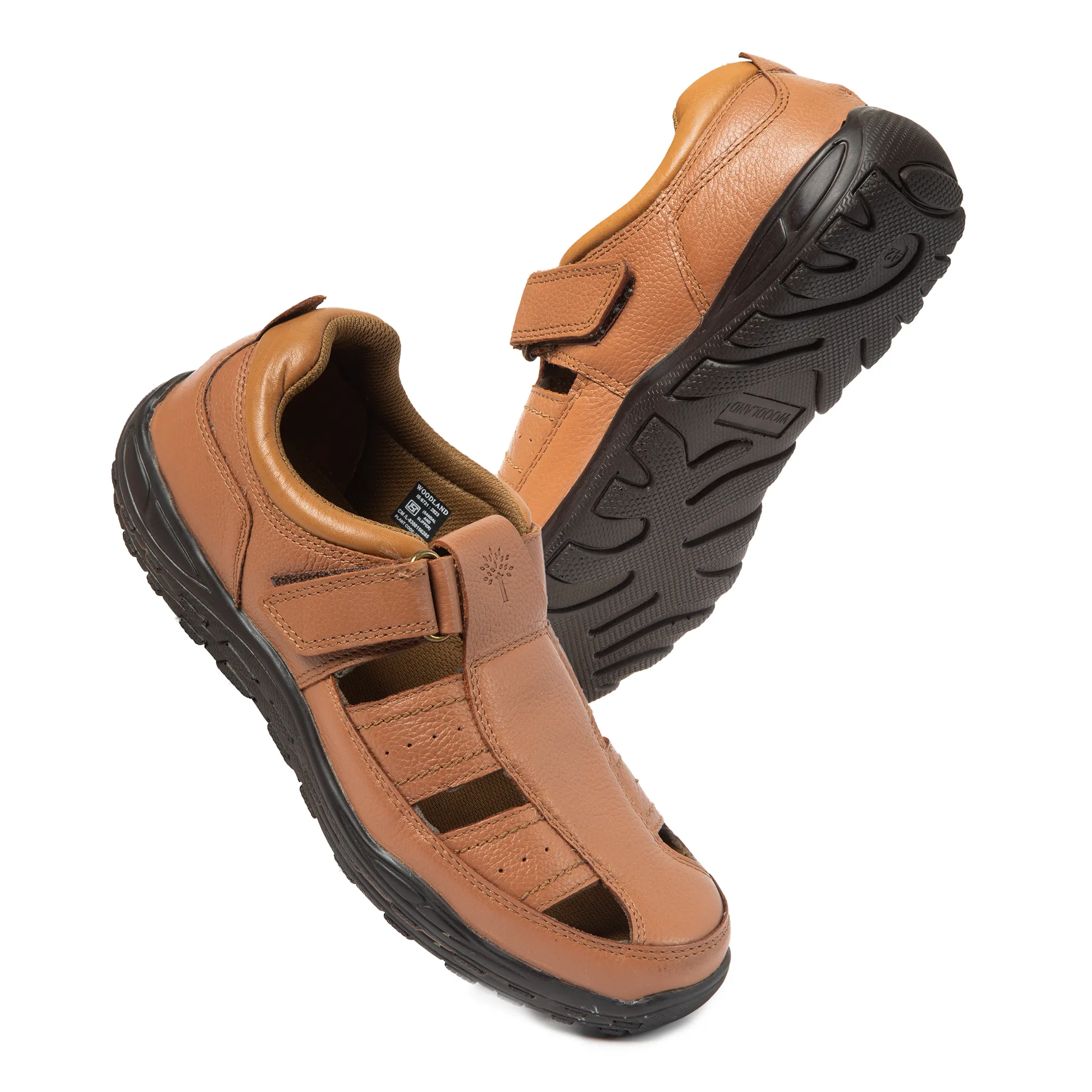 Tan Sandal For Men - Thumbnail 6