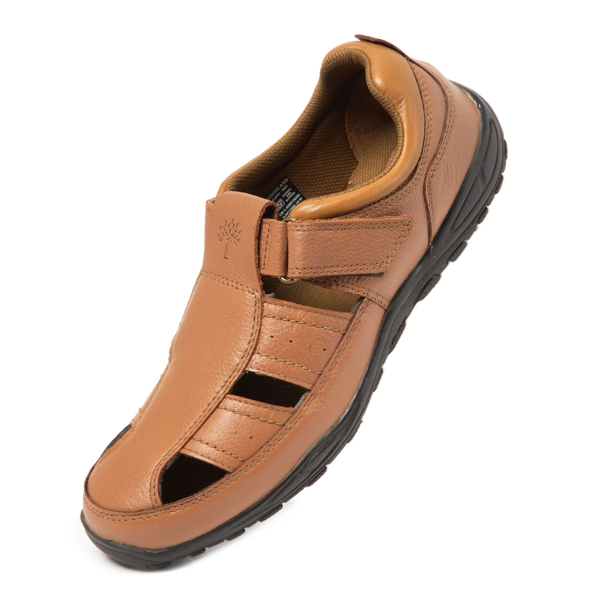 Tan Sandal For Men - Thumbnail 10
