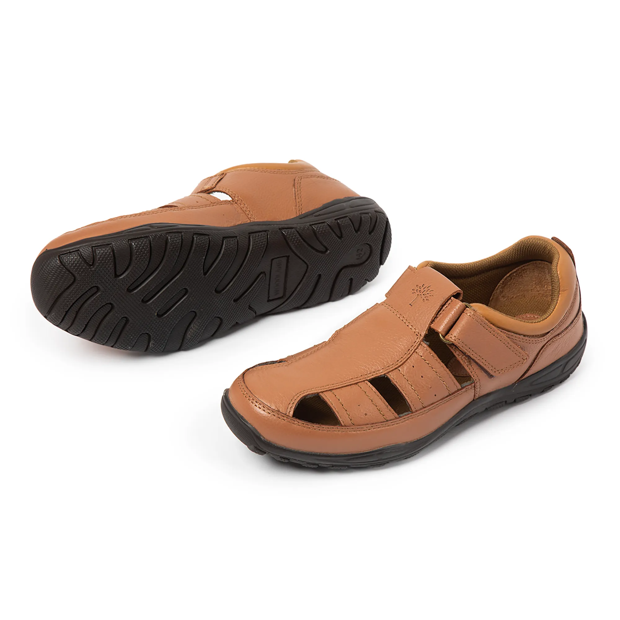 Tan Sandal For Men - Thumbnail 12