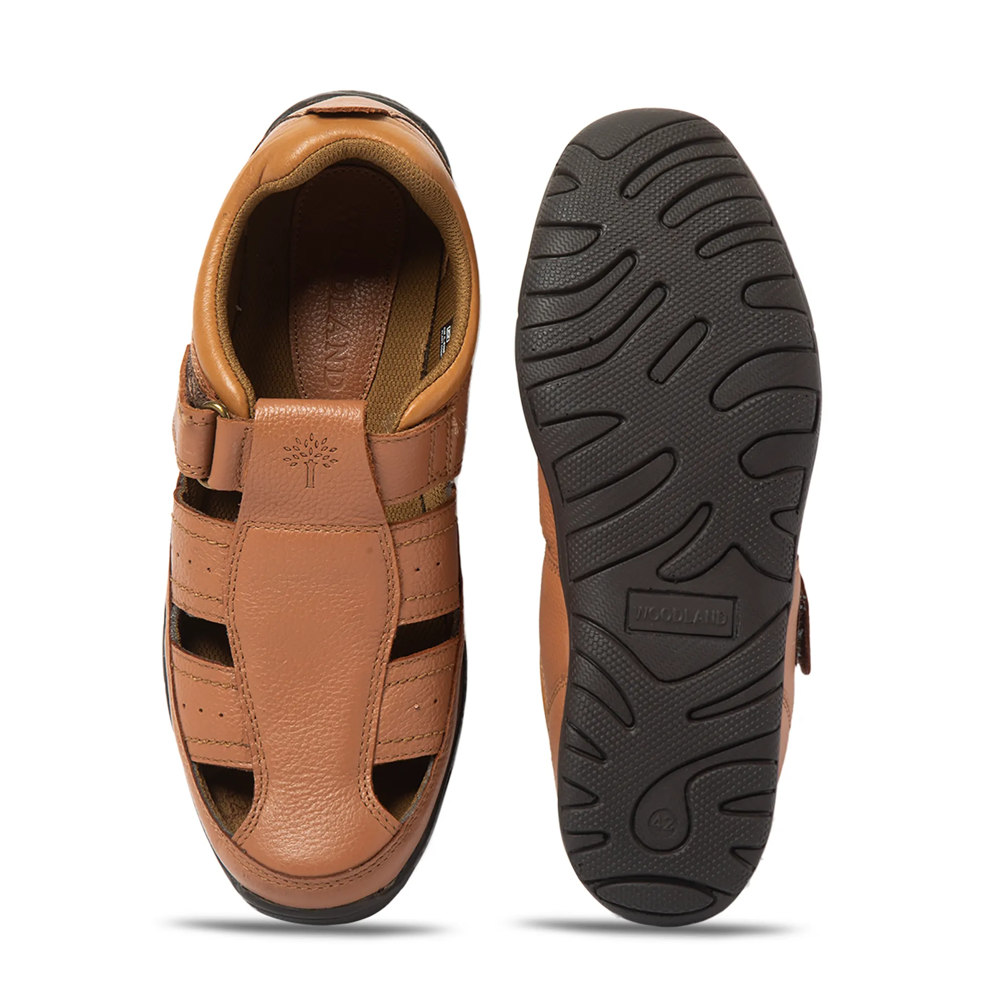 Tan Sandal For Men - Thumbnail 15