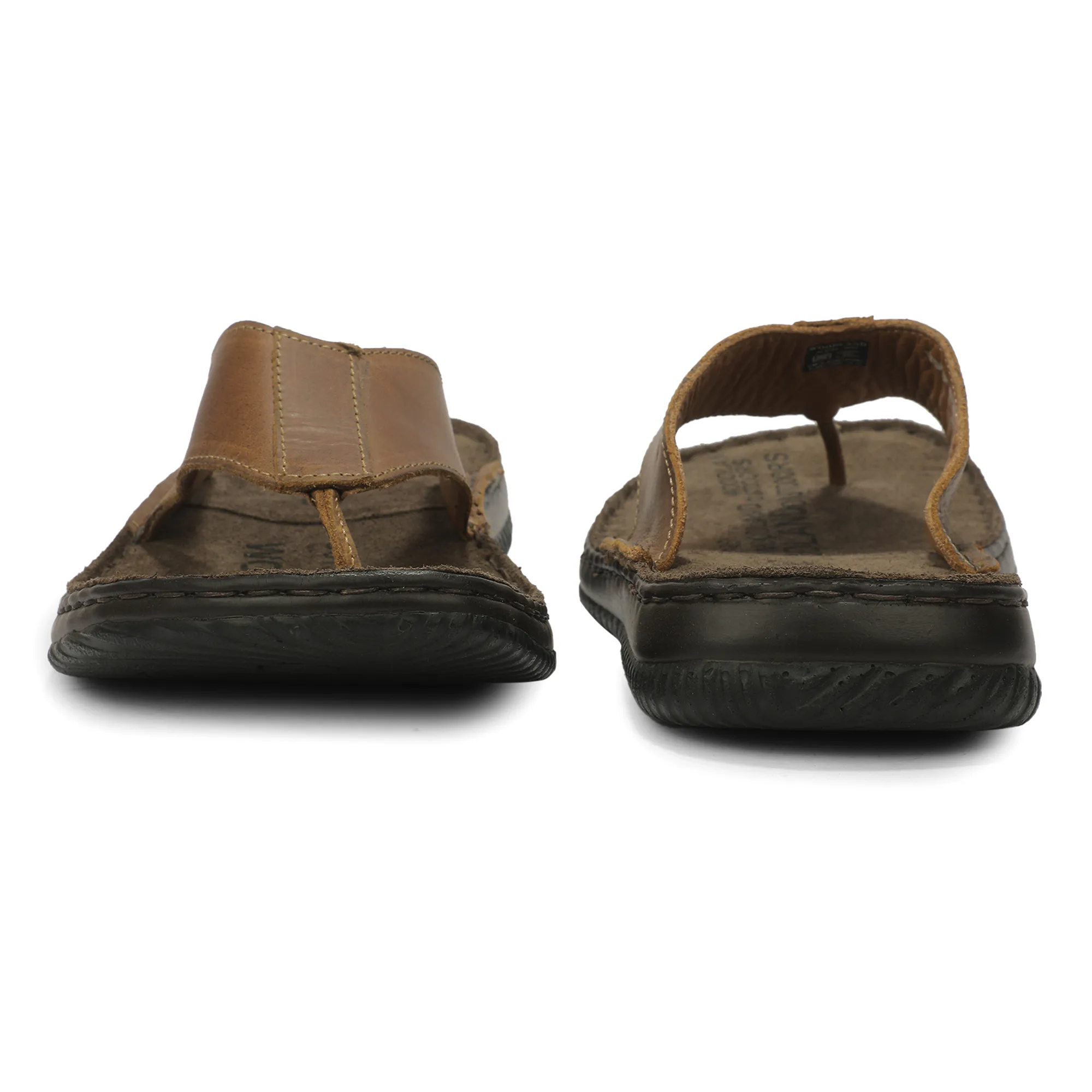  Woodland Men's Olive Green Colored Sandals with Rubber Sole 15