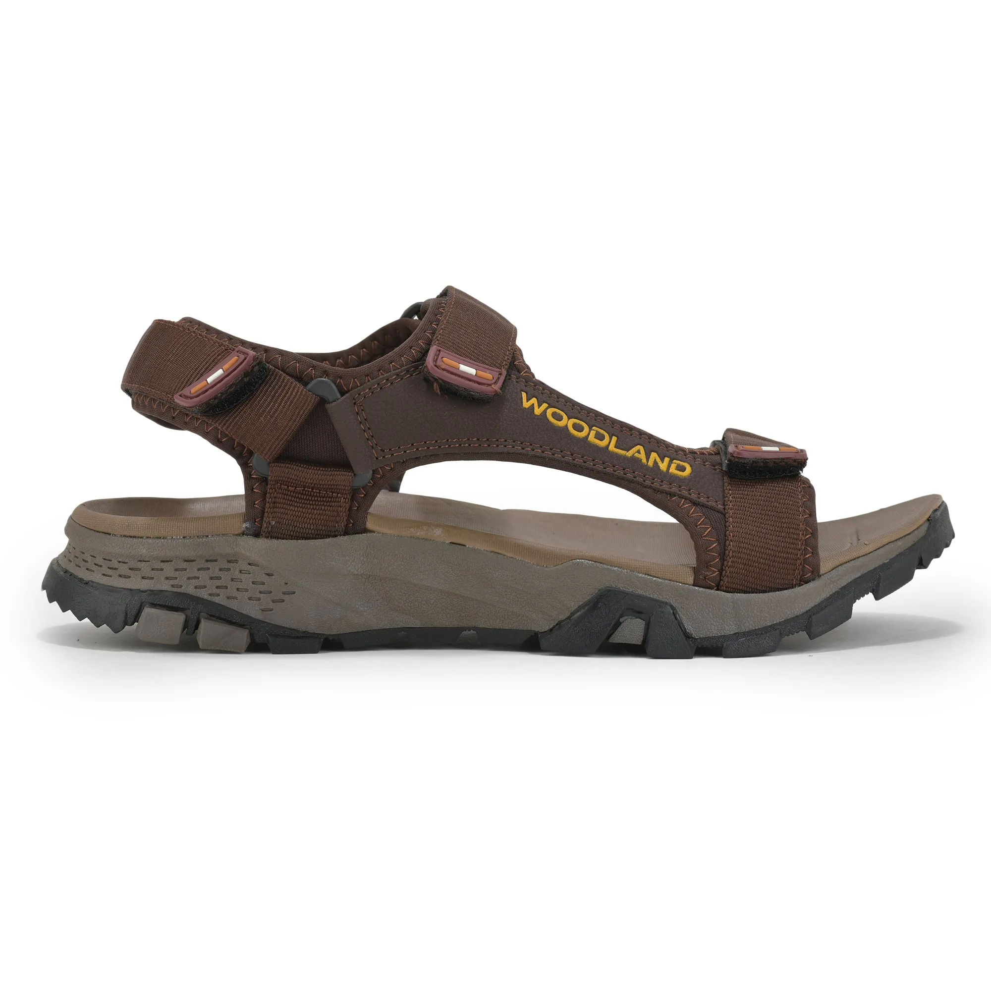 Brown Sports Sandal for Men - Thumbnail 2