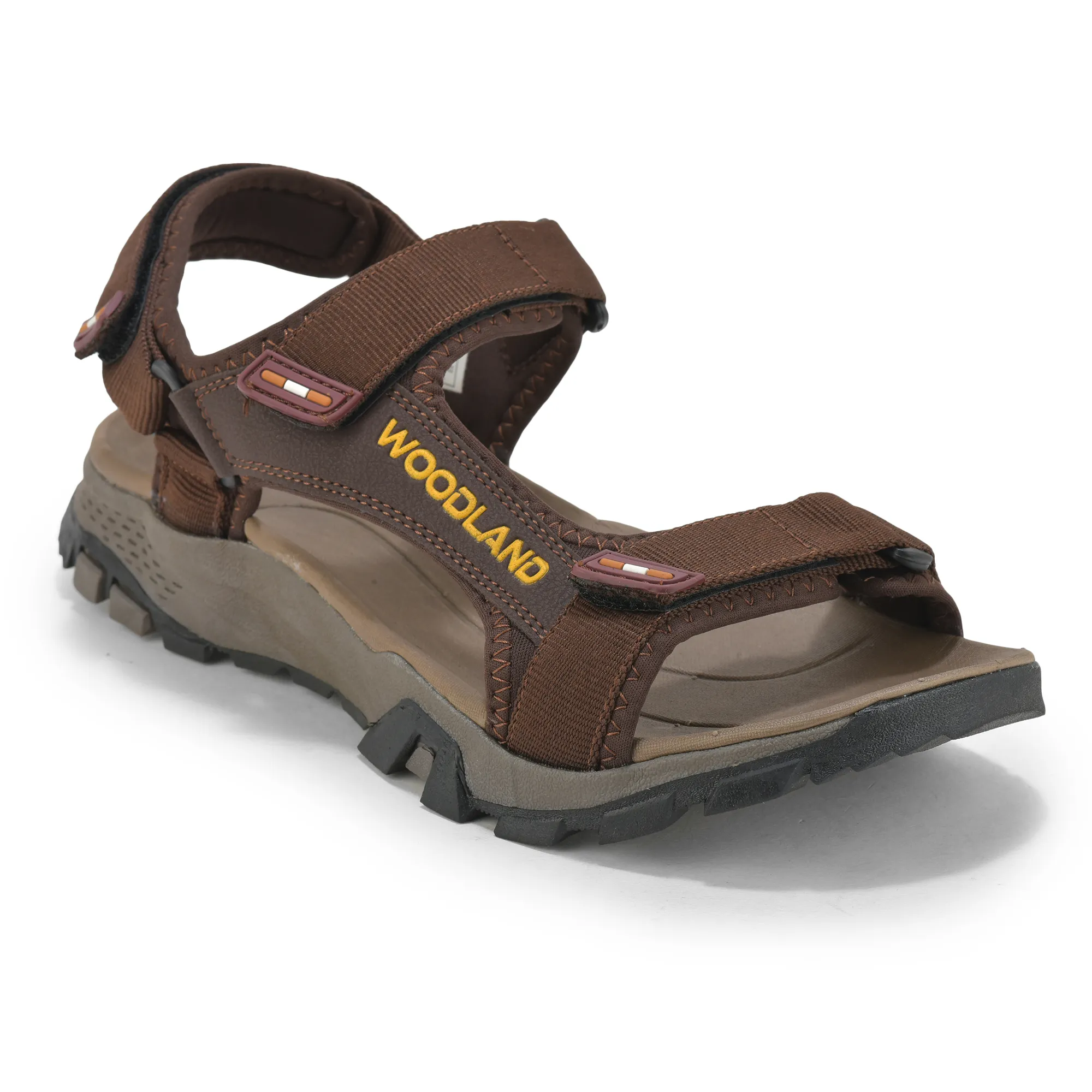 Brown Sports Sandal for Men - Thumbnail 3