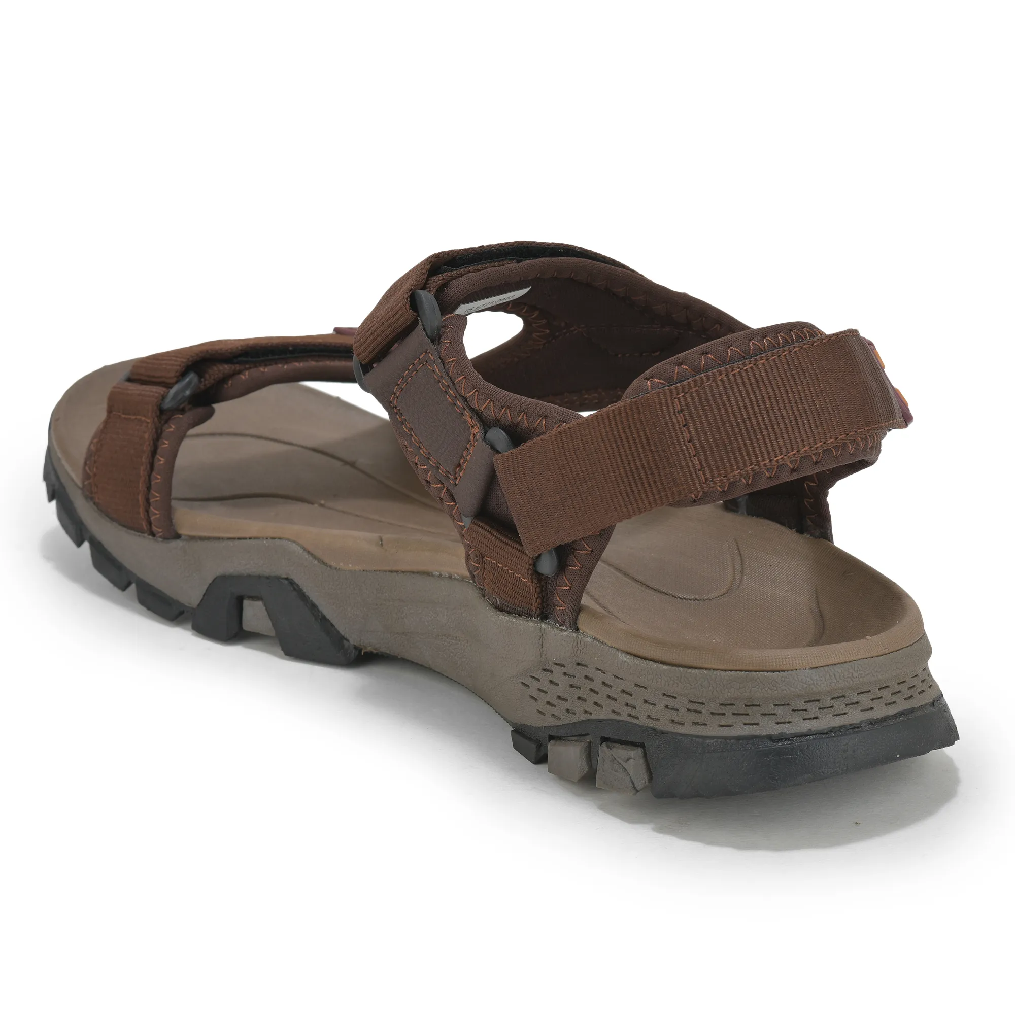 Brown Sports Sandal for Men - Thumbnail 7