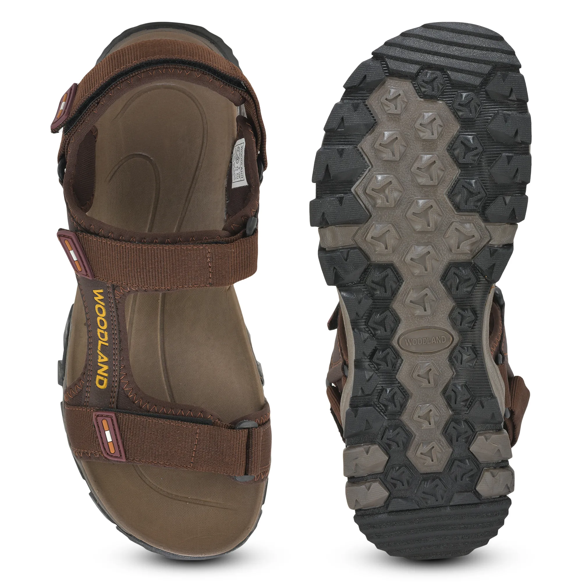 Brown Sports Sandal for Men - Thumbnail 9