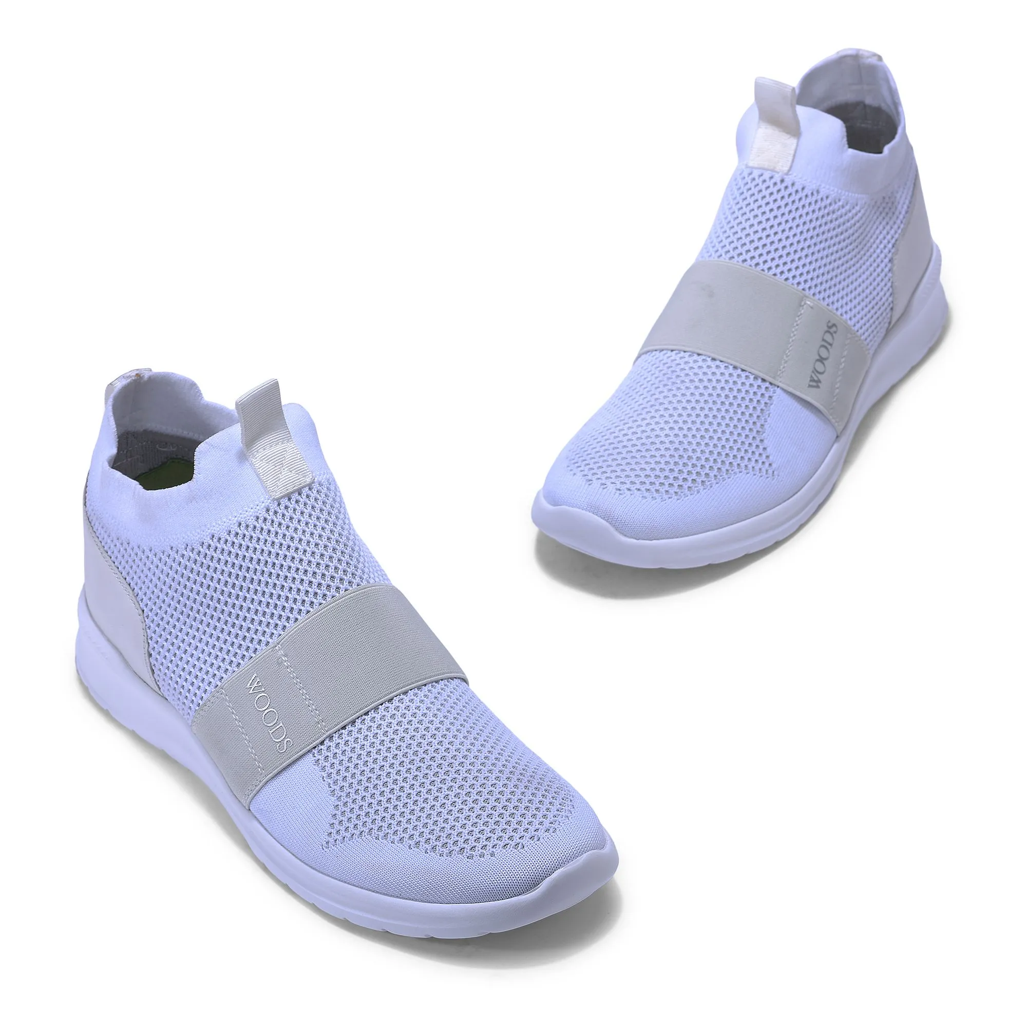 White mid-ankle sneaker - Thumbnail 2