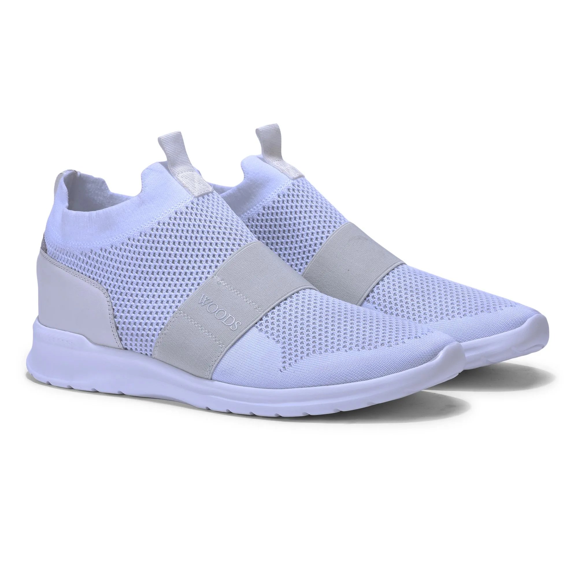 White mid-ankle sneaker - Thumbnail 6