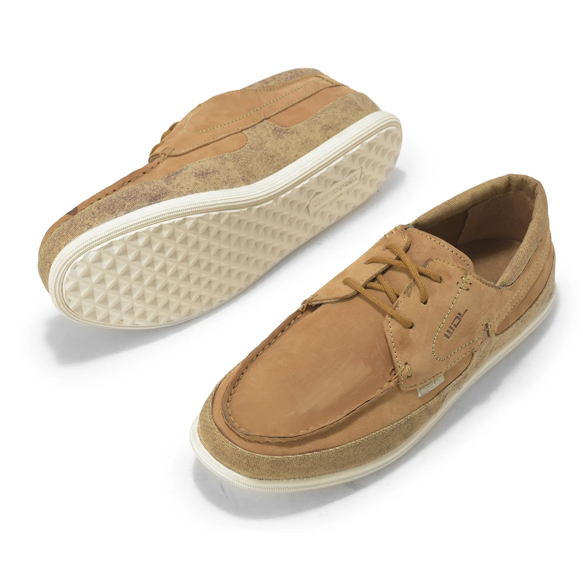 Woodland Camel Nubuk Dayline Lace Casuals - Thumbnail 6