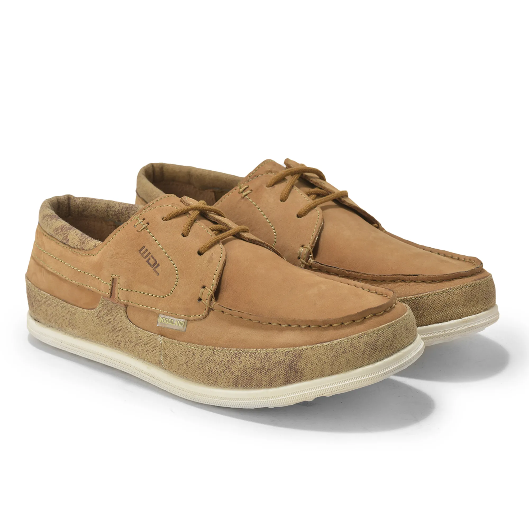 Woodland Camel Nubuk Dayline Lace Casuals - Thumbnail 8