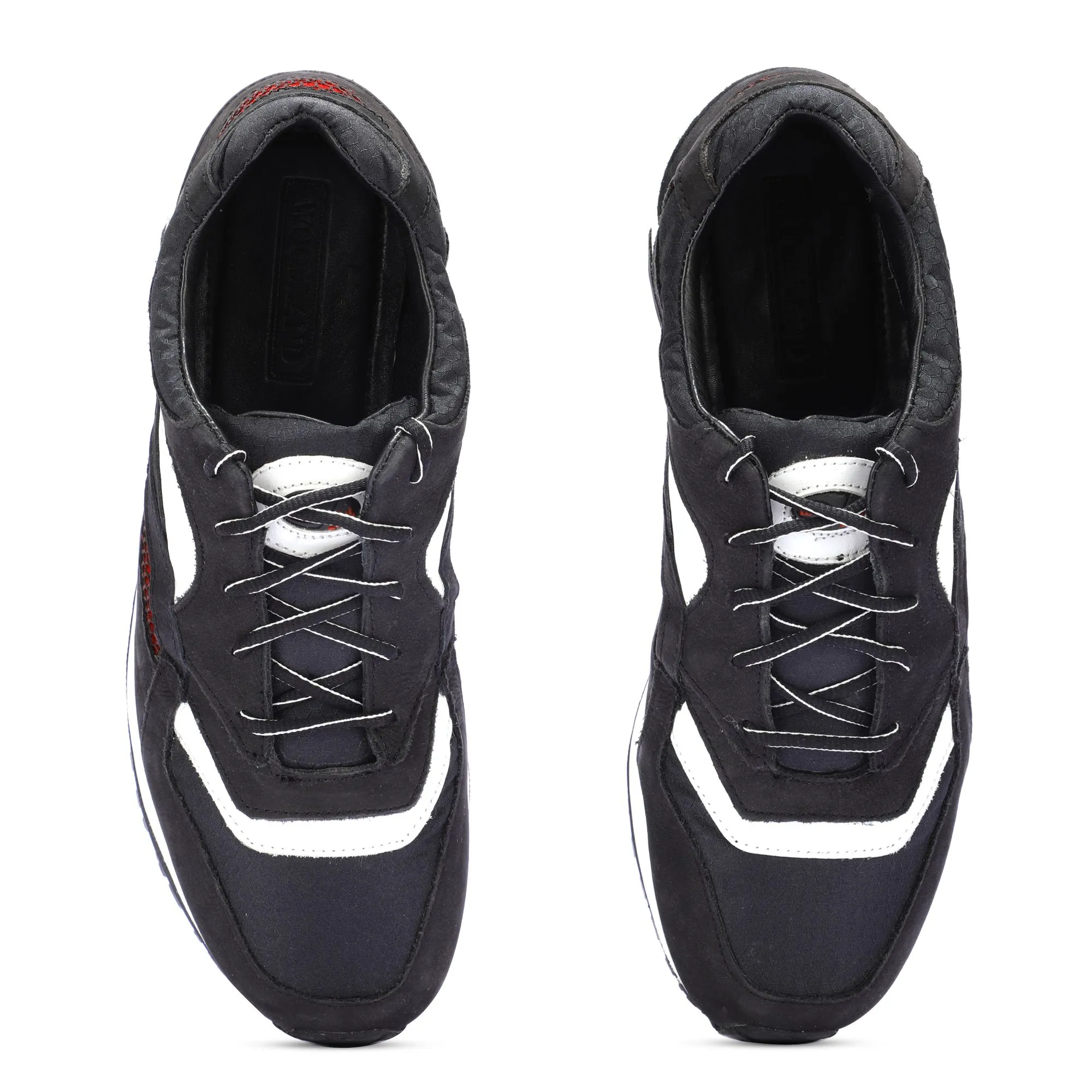Woodland black casual sneakers - Thumbnail 3