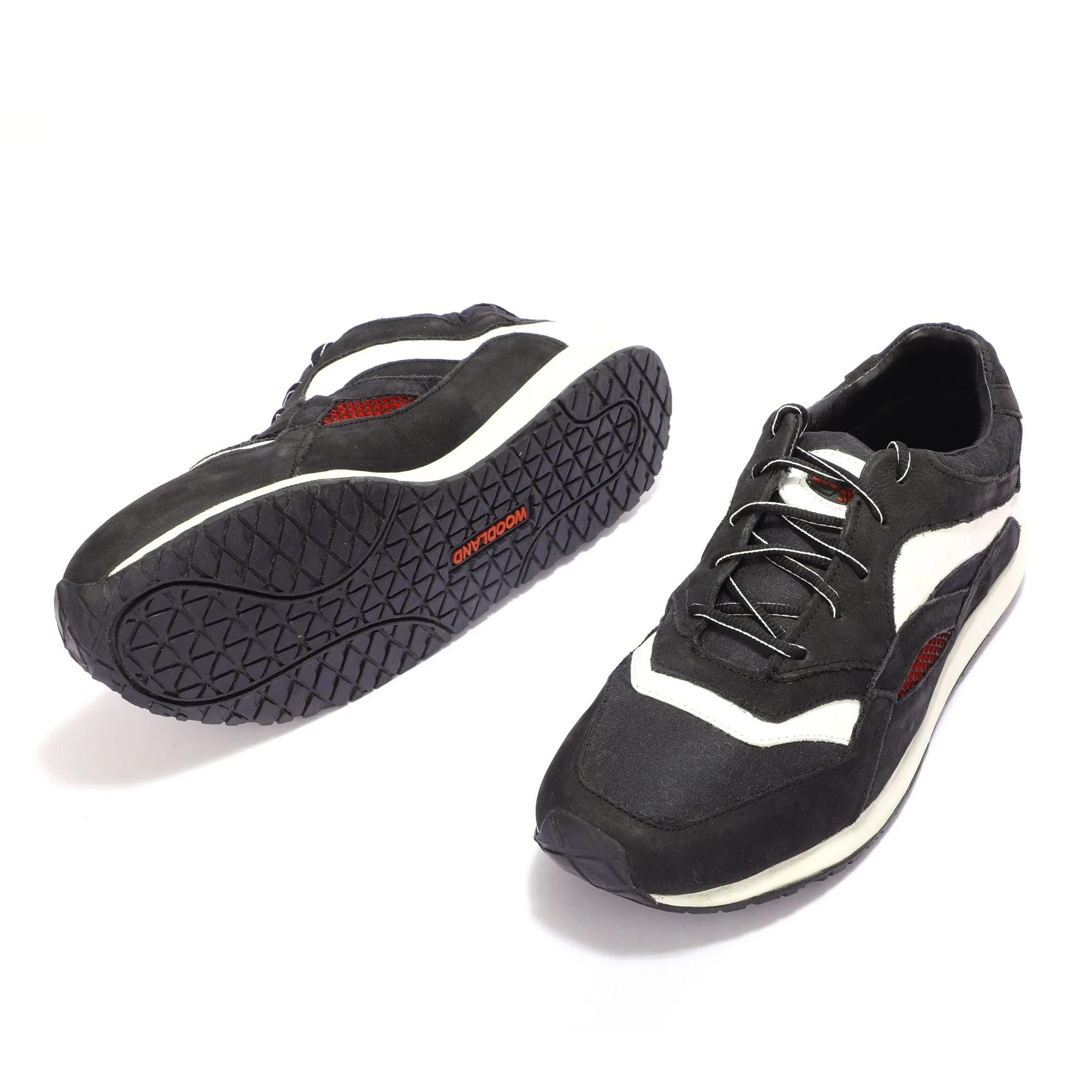 Woodland black casual sneakers - Thumbnail 4