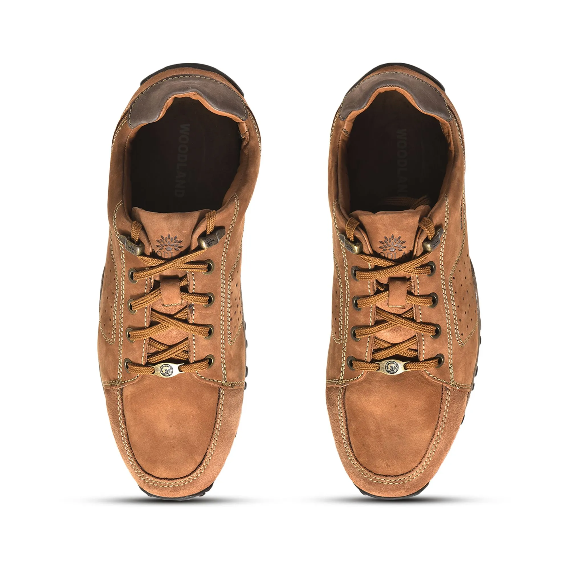 Cashew Brown Casual Shoes For Men - Thumbnail 3