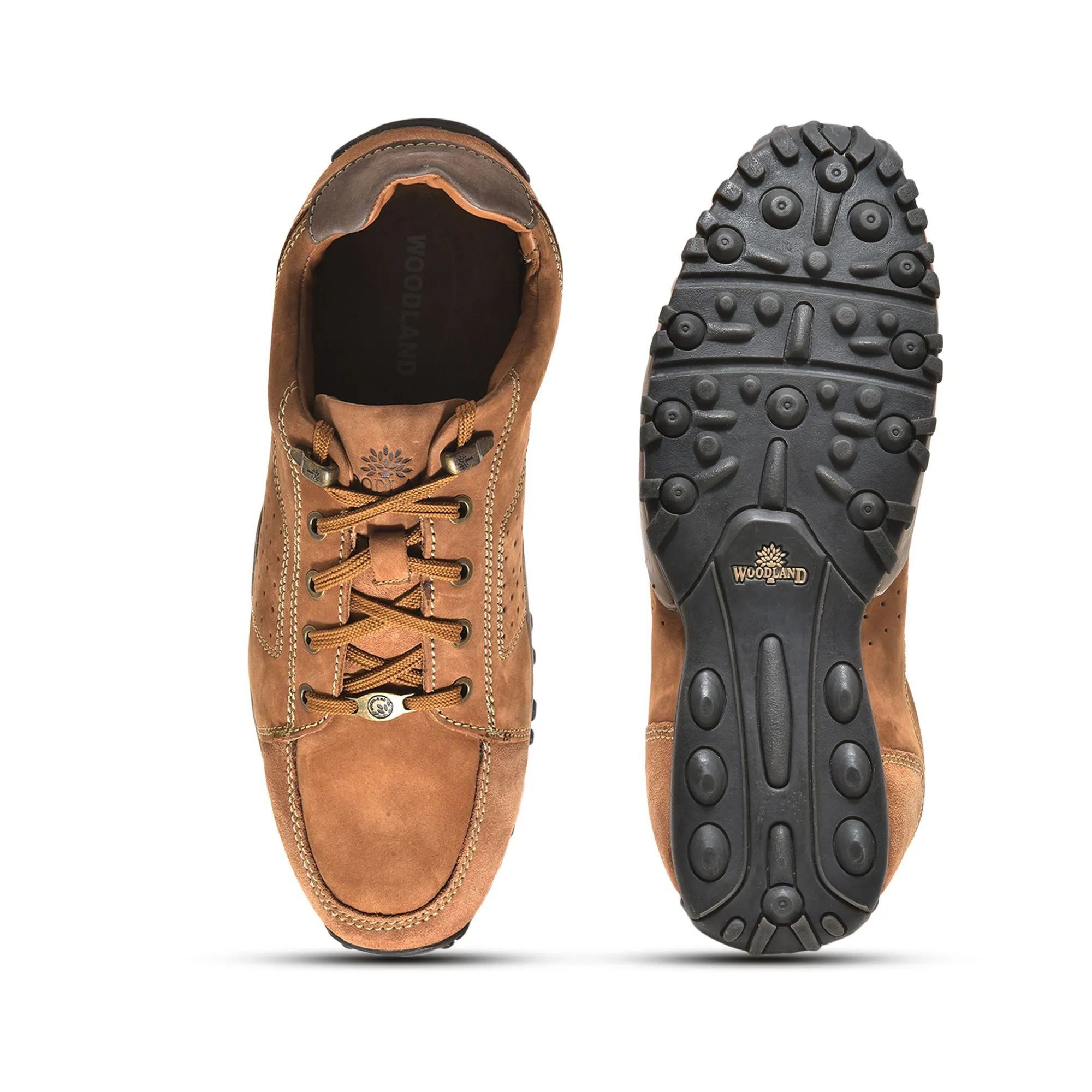 Cashew Brown Casual Shoes For Men - Thumbnail 7